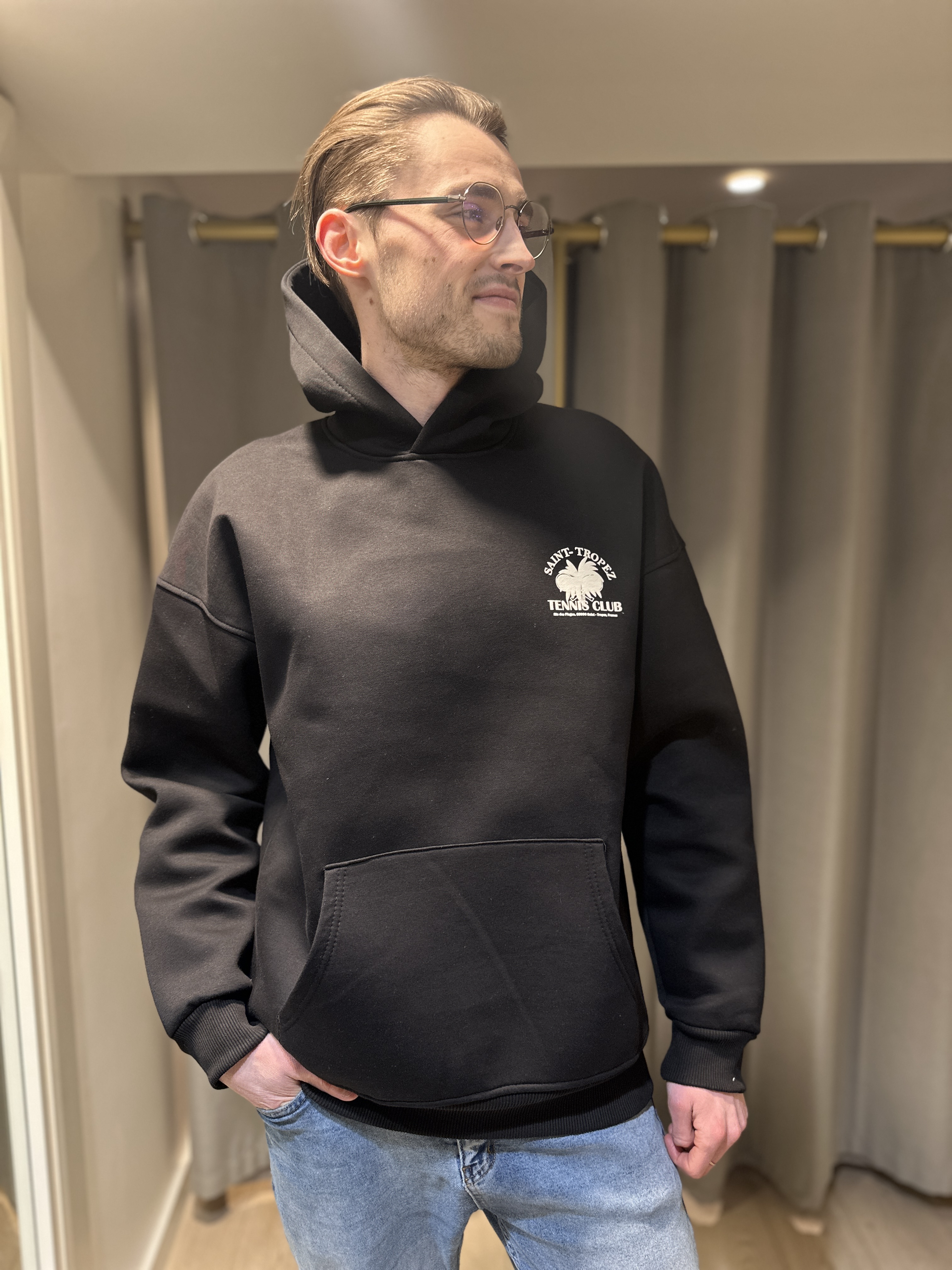 Hoodie Saint-Tropez Noir