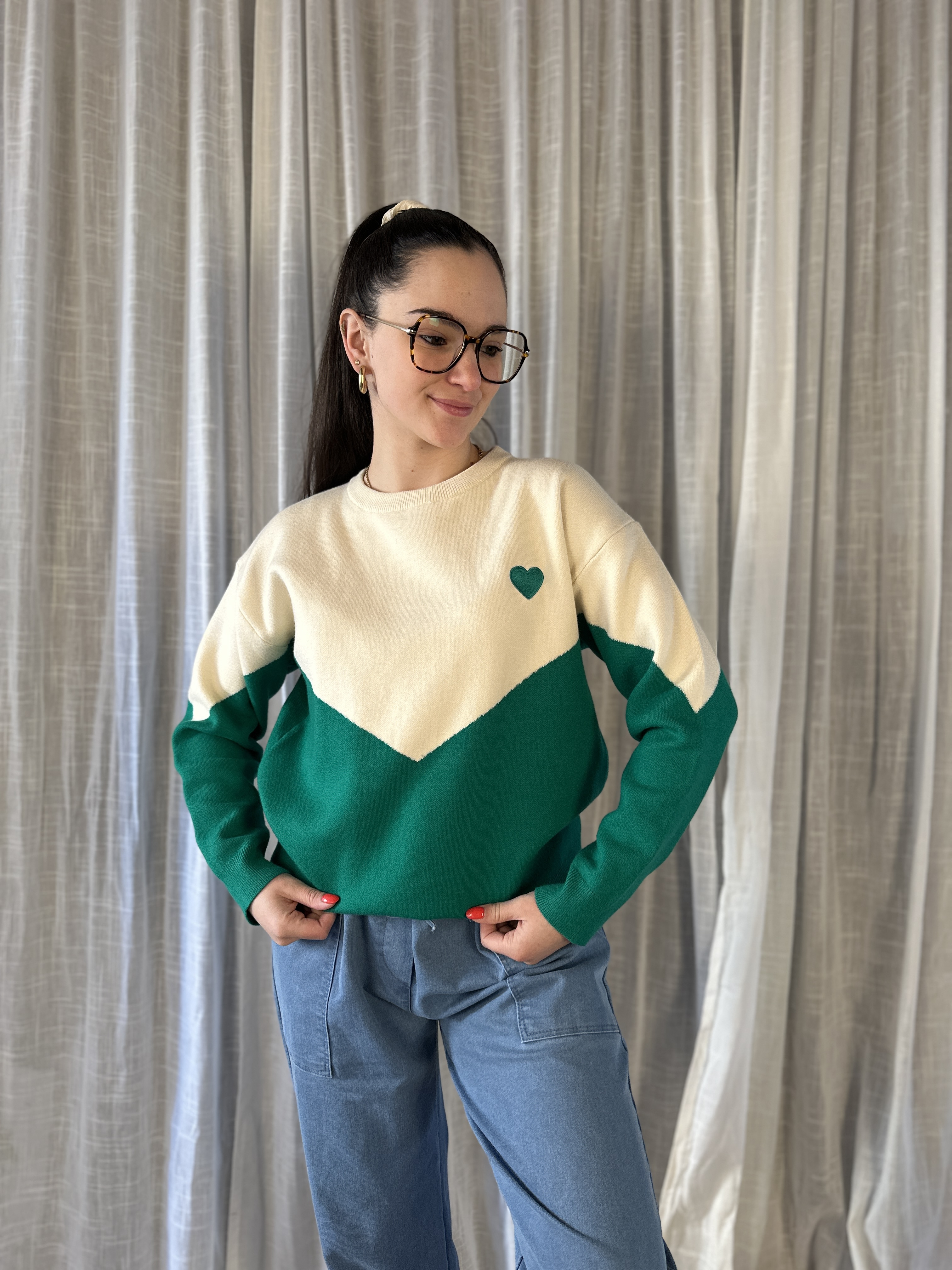 Pull ALESSIA Vert