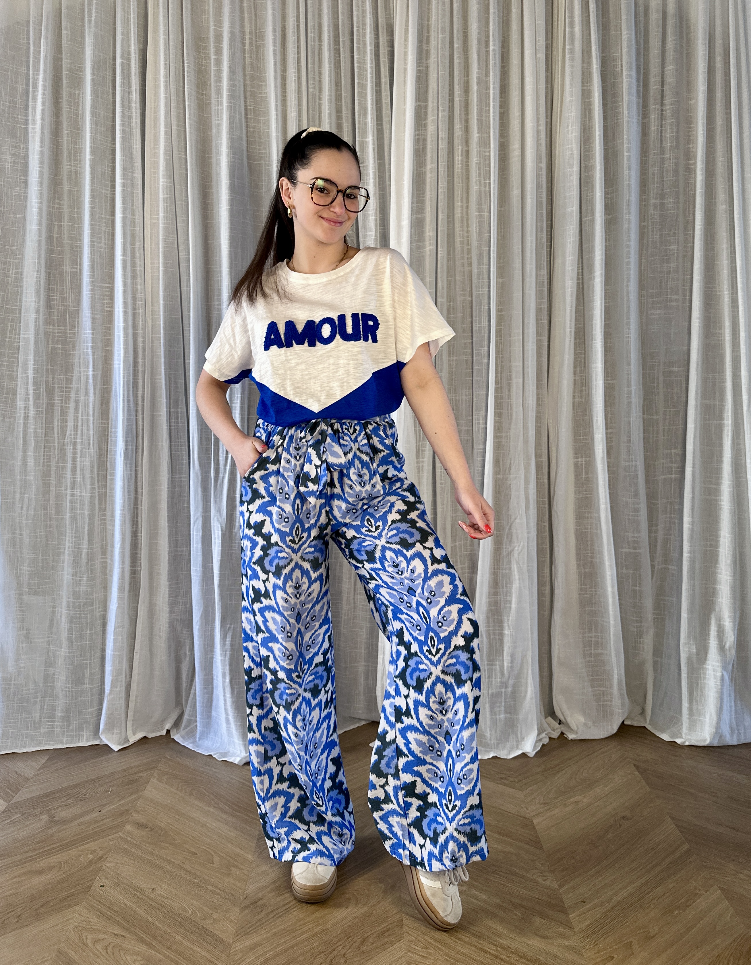 Pantalon NESTOR Bleu