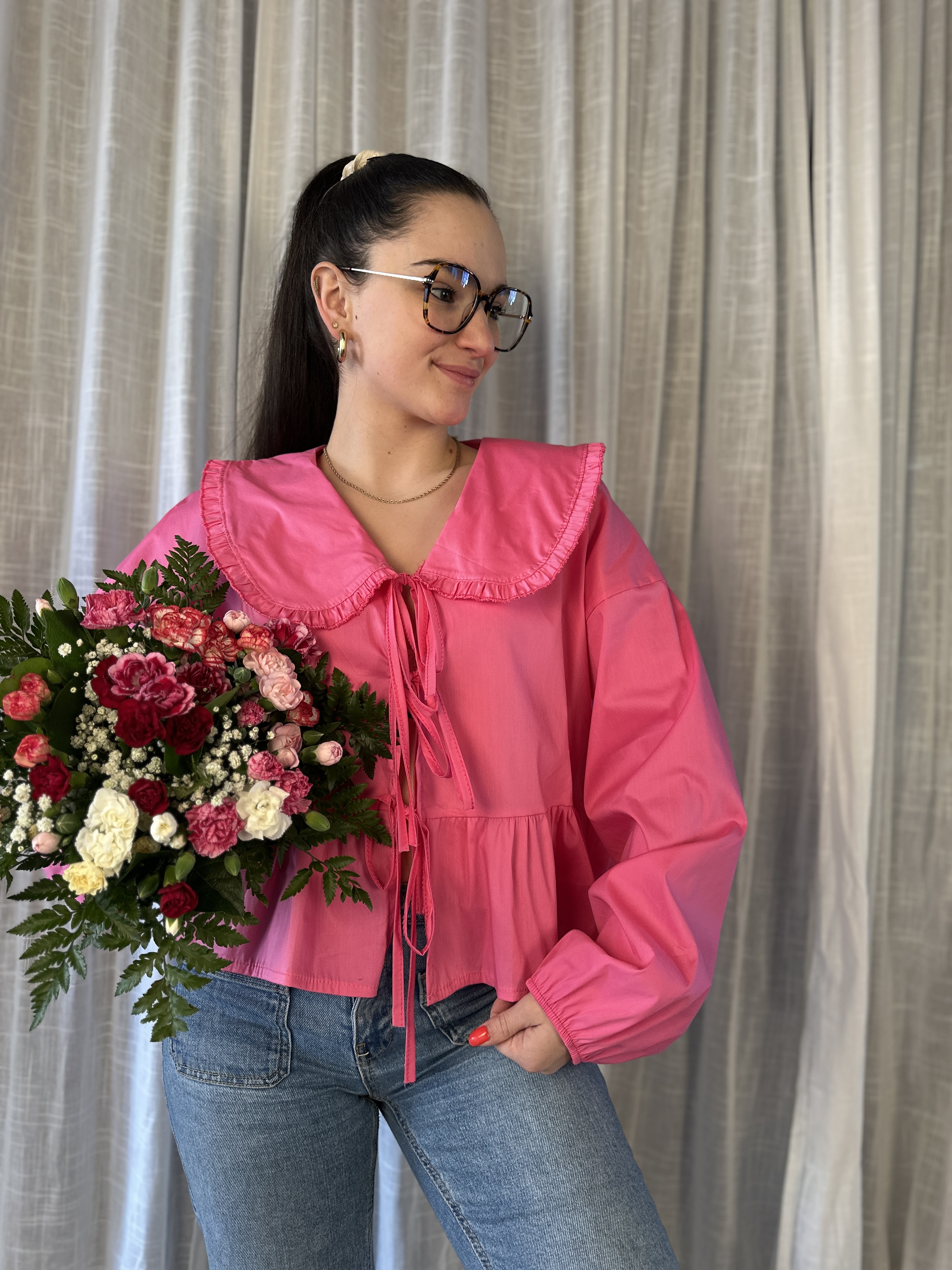 Blouse GIORGIA Fuchsia