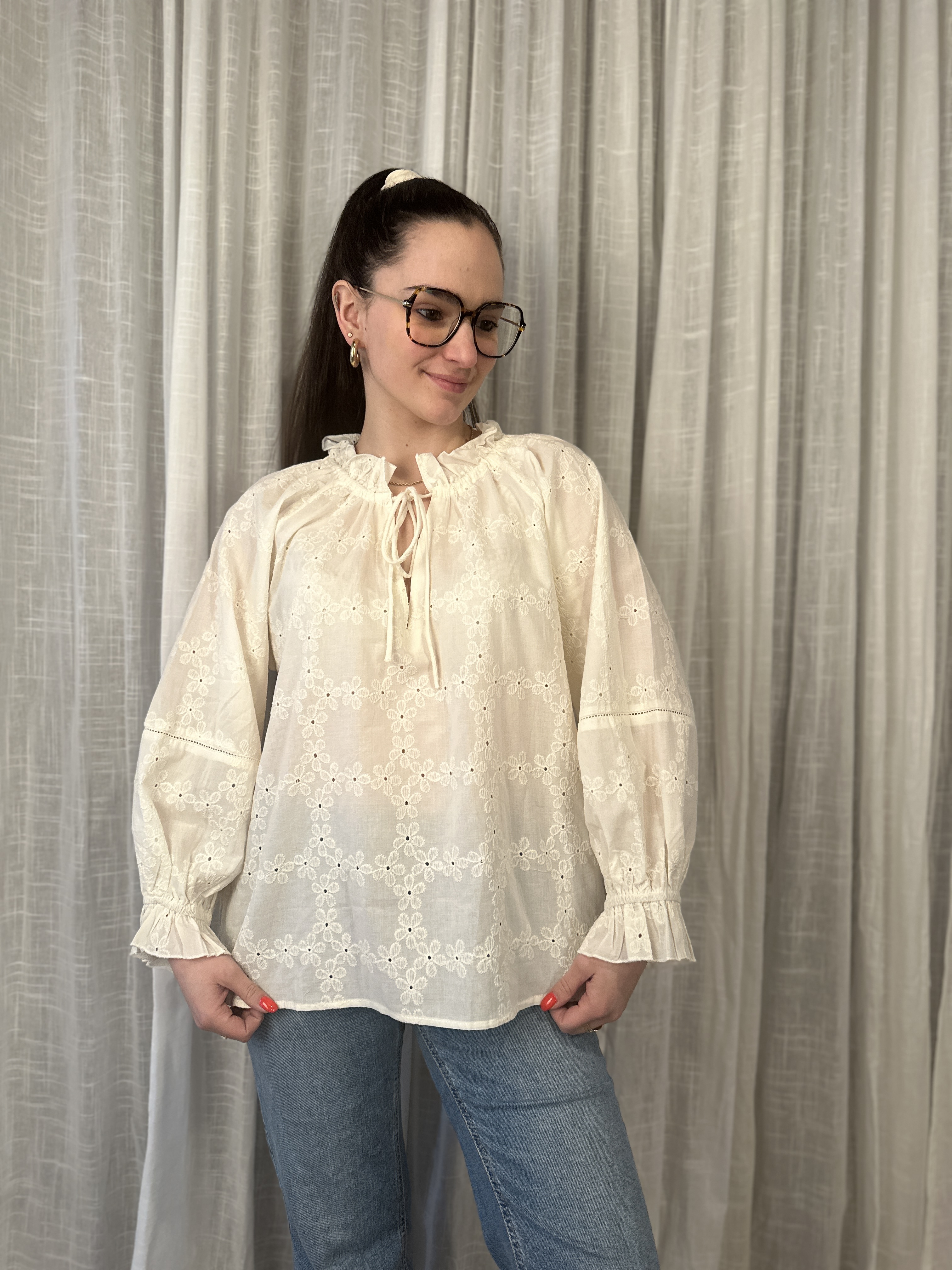 Blouse PAOLA Écrue