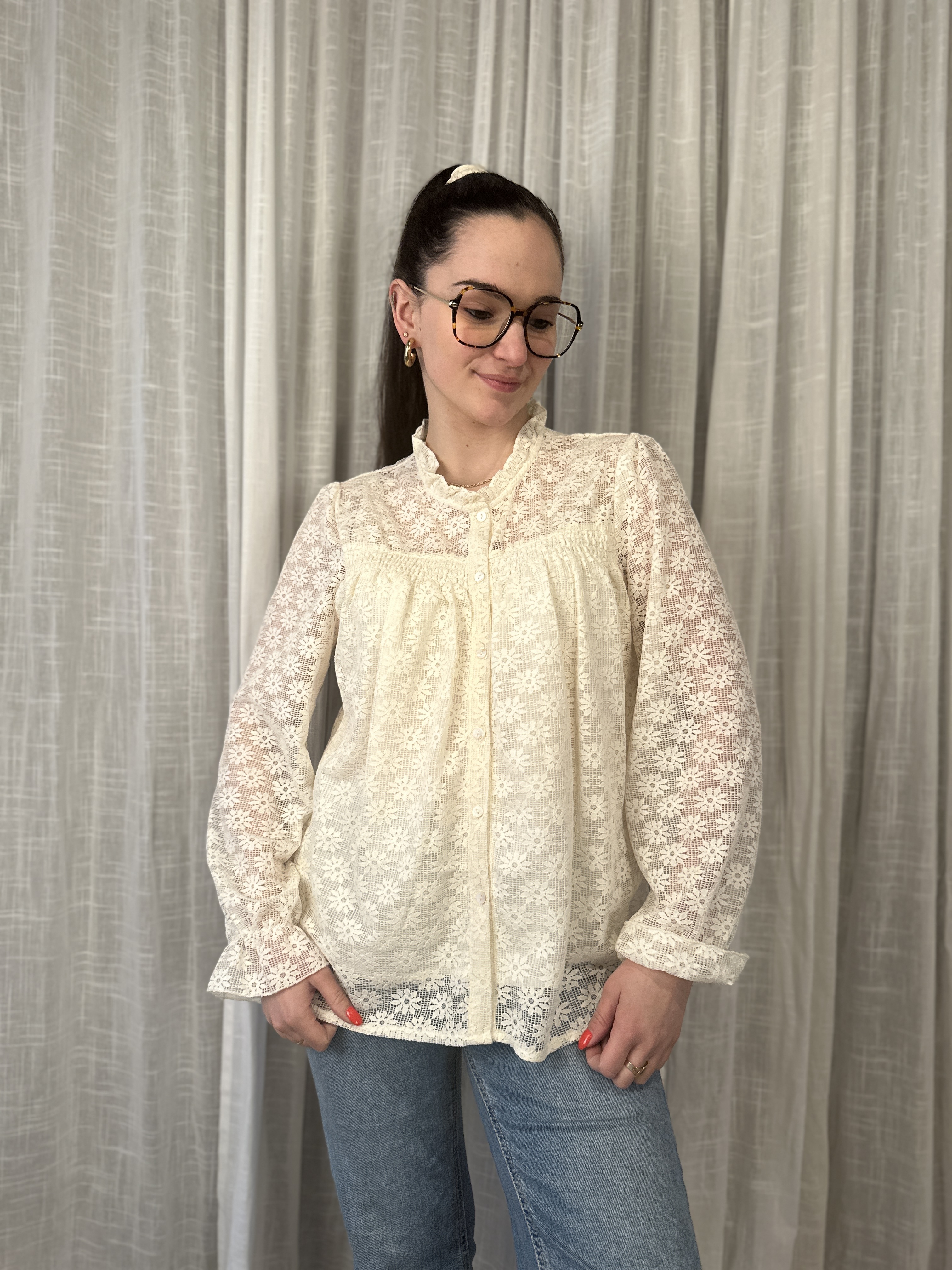 Chemise AMANDA Écrue