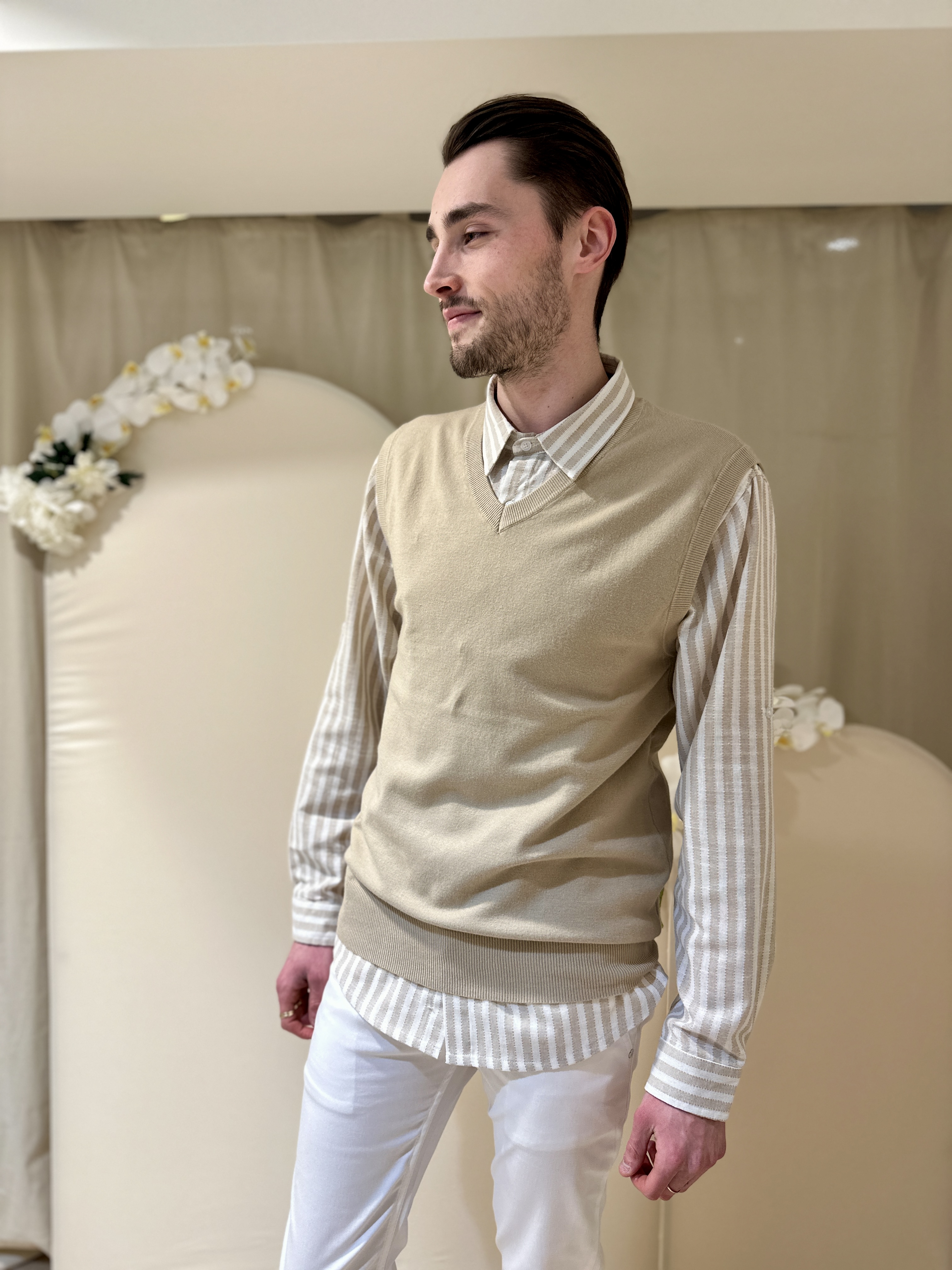 Pull PABLO Beige