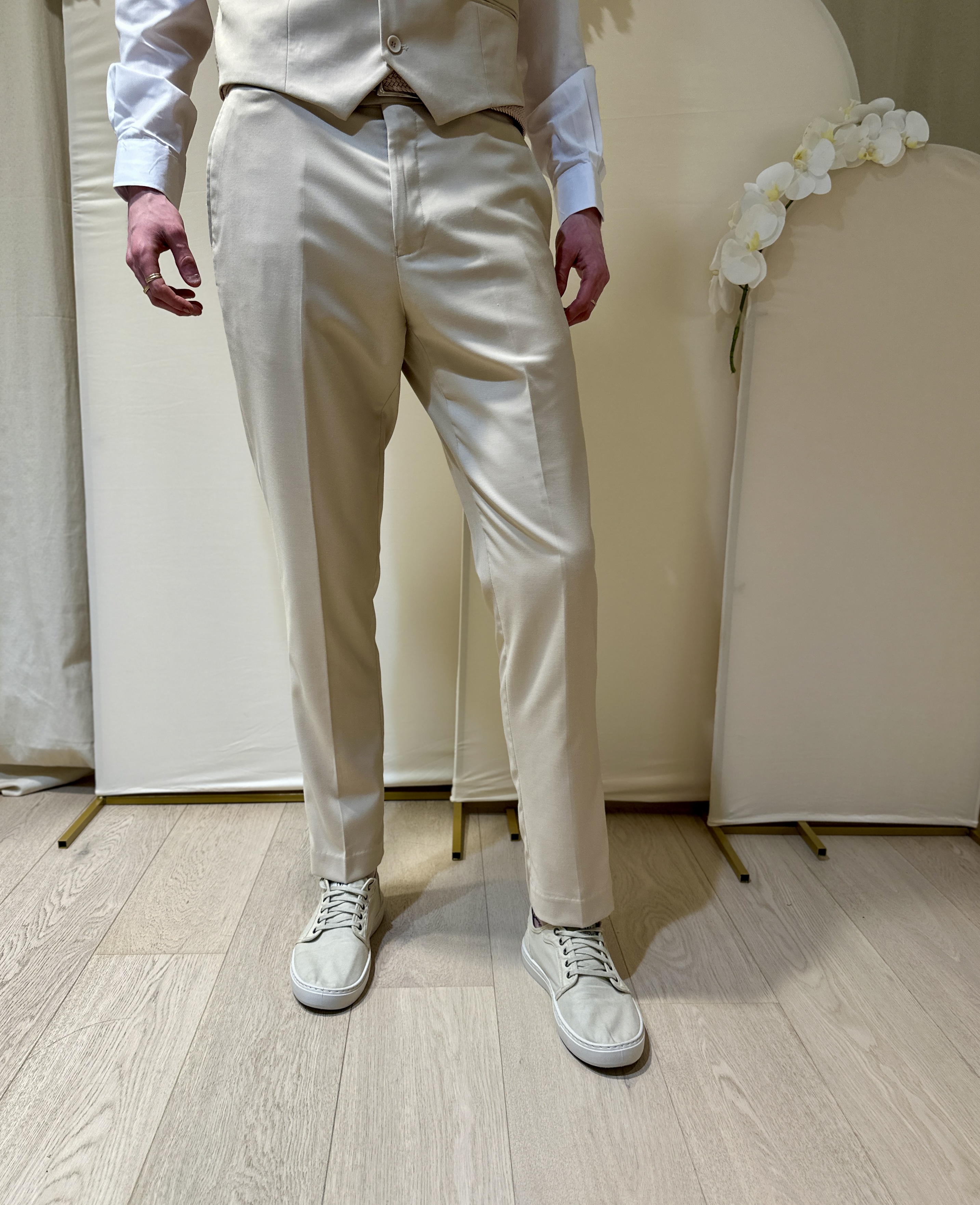 Pantalon de Costume HENRI Beige
