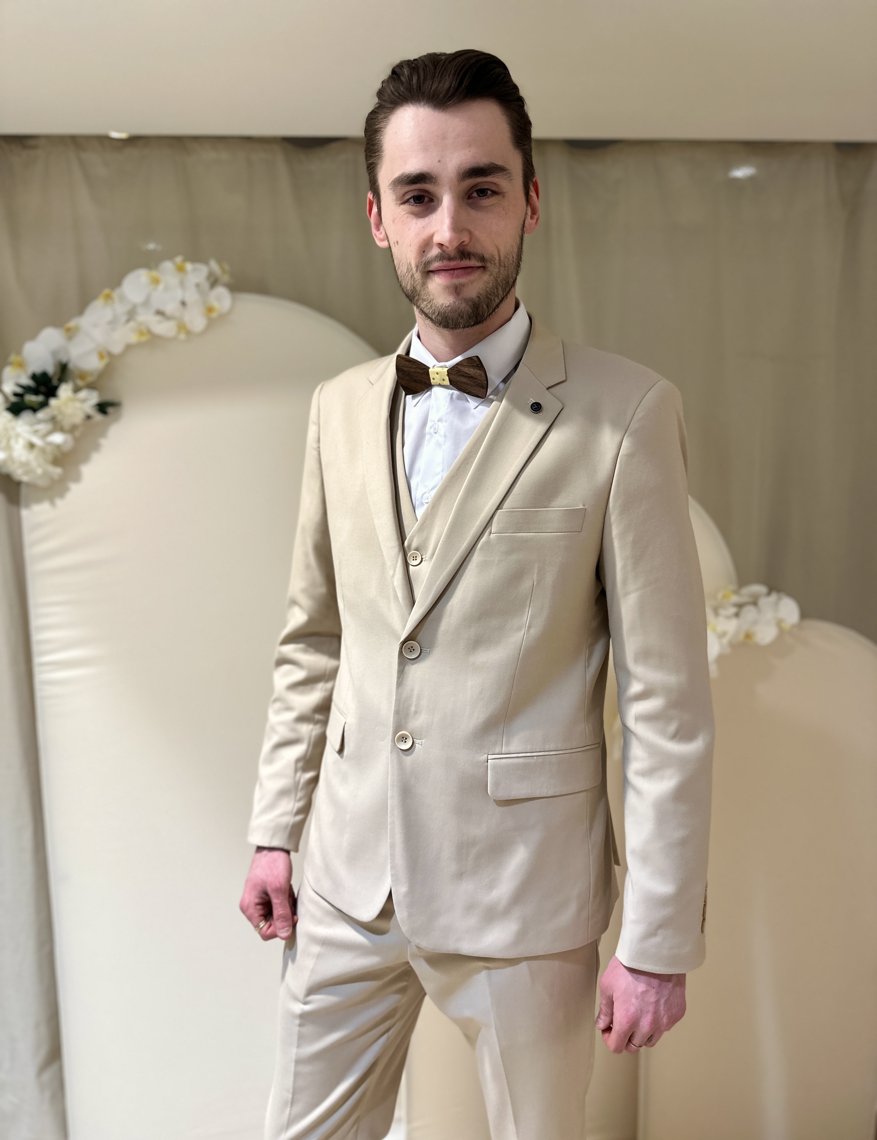 Veste de costume HENRI Beige