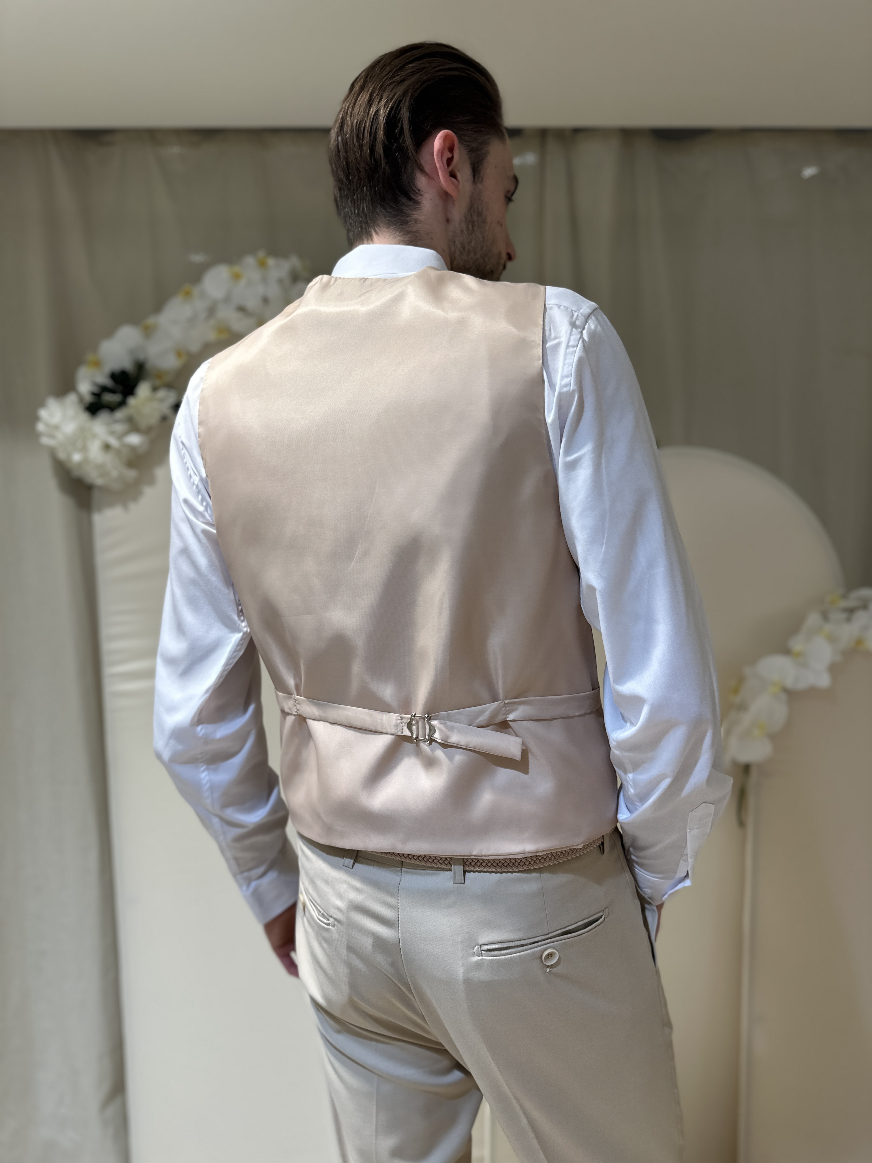 Gilet de costume Henri Beige