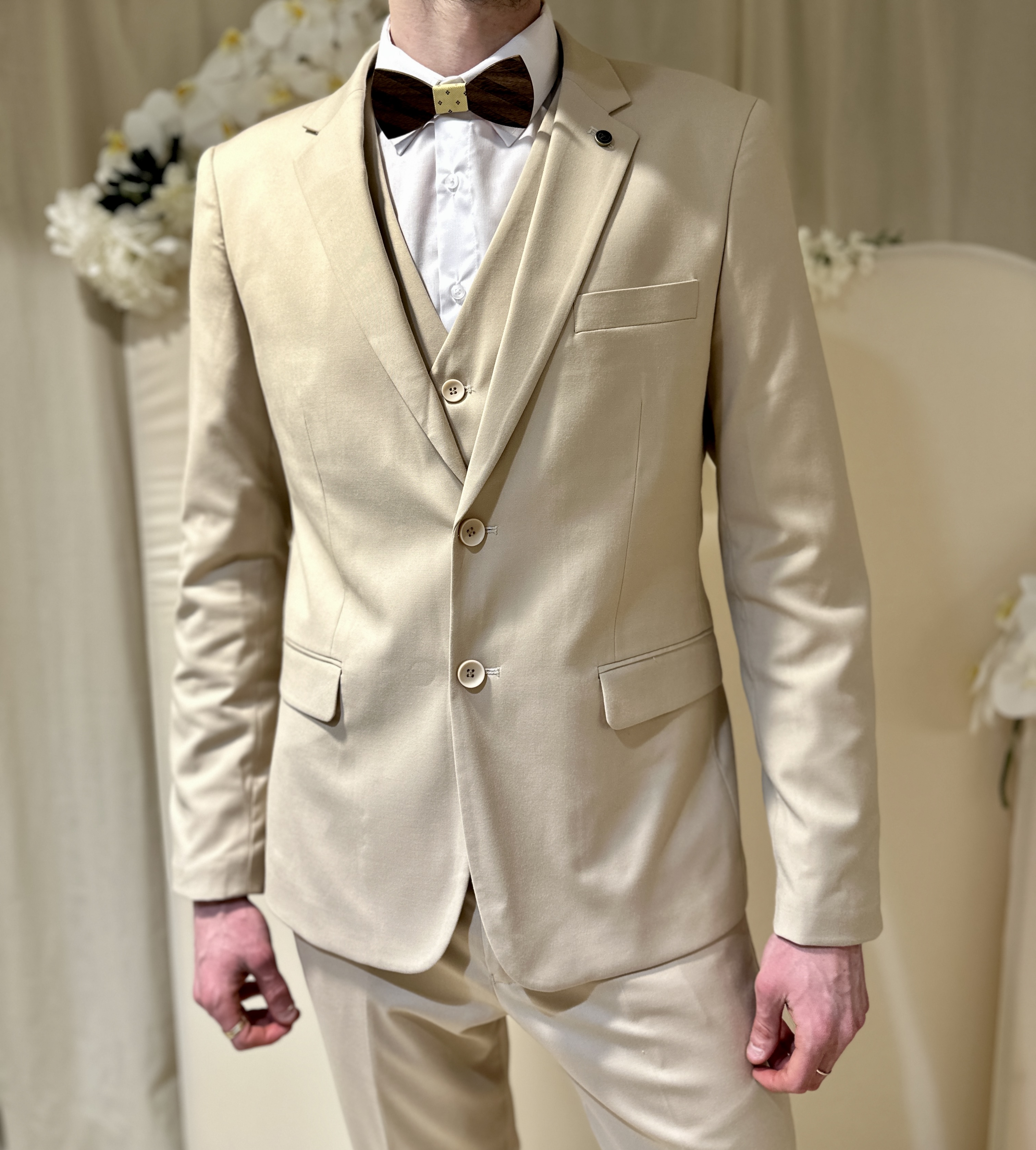 Veste de costume HENRI Beige
