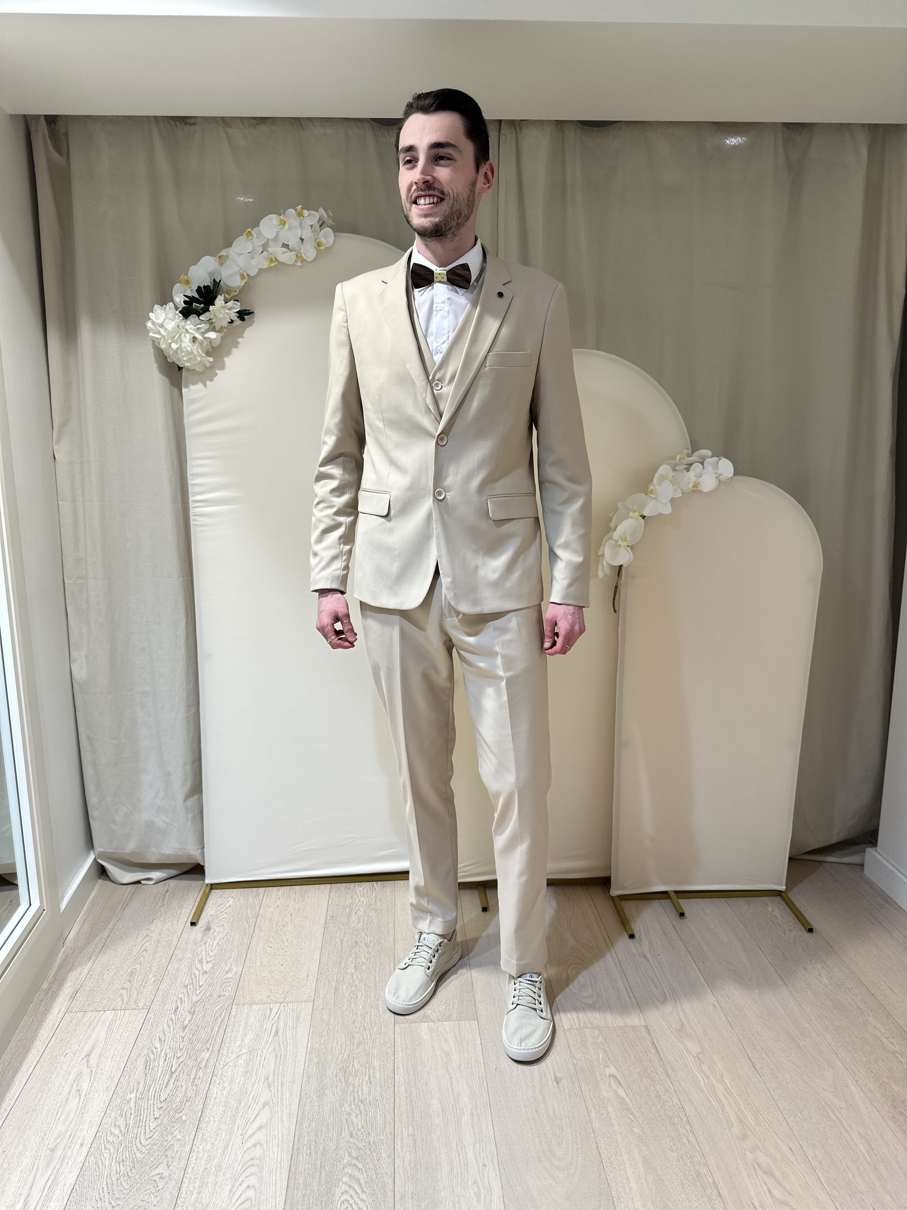 Pantalon de Costume HENRI Beige