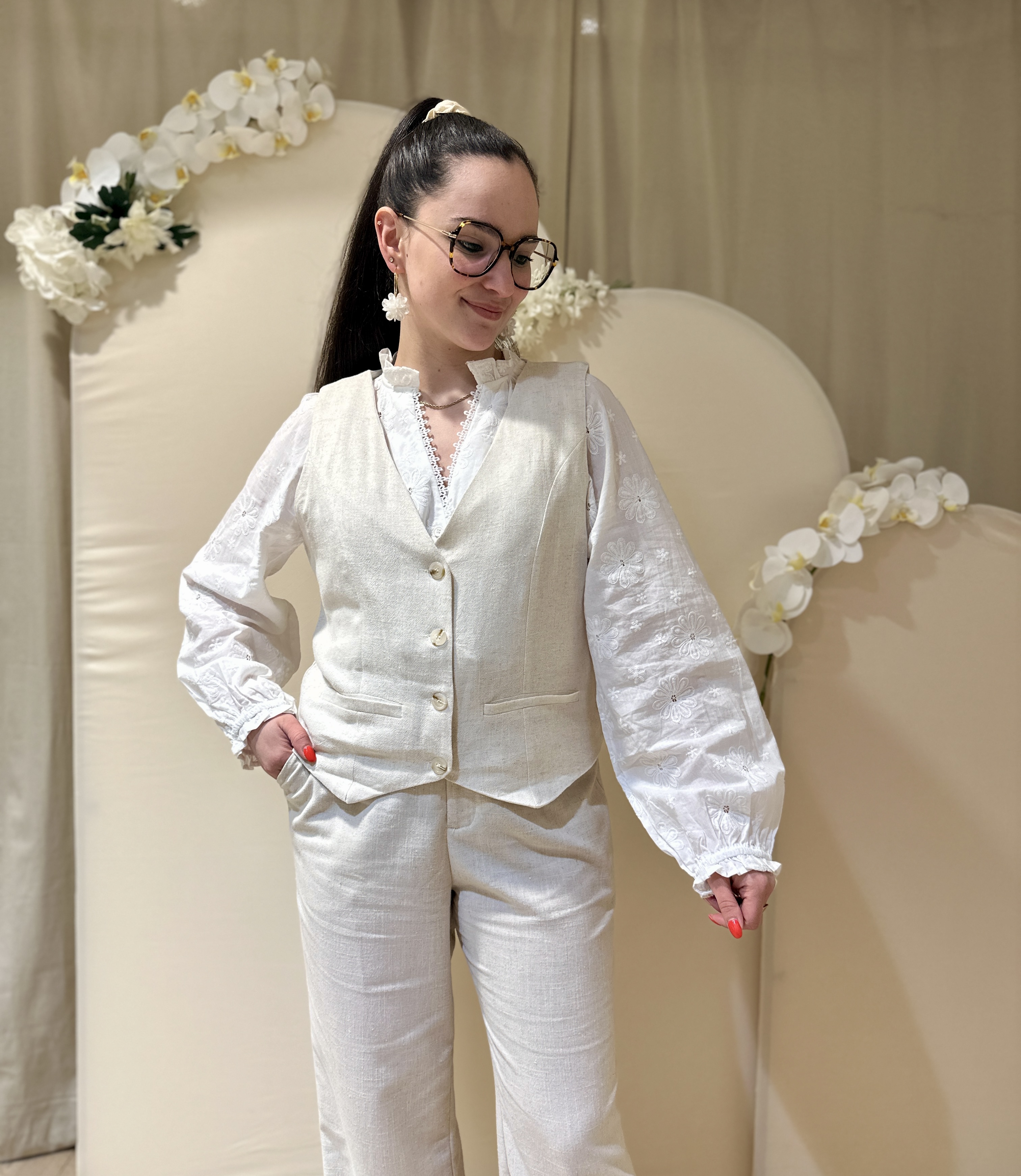 Gilet LISE Beige
