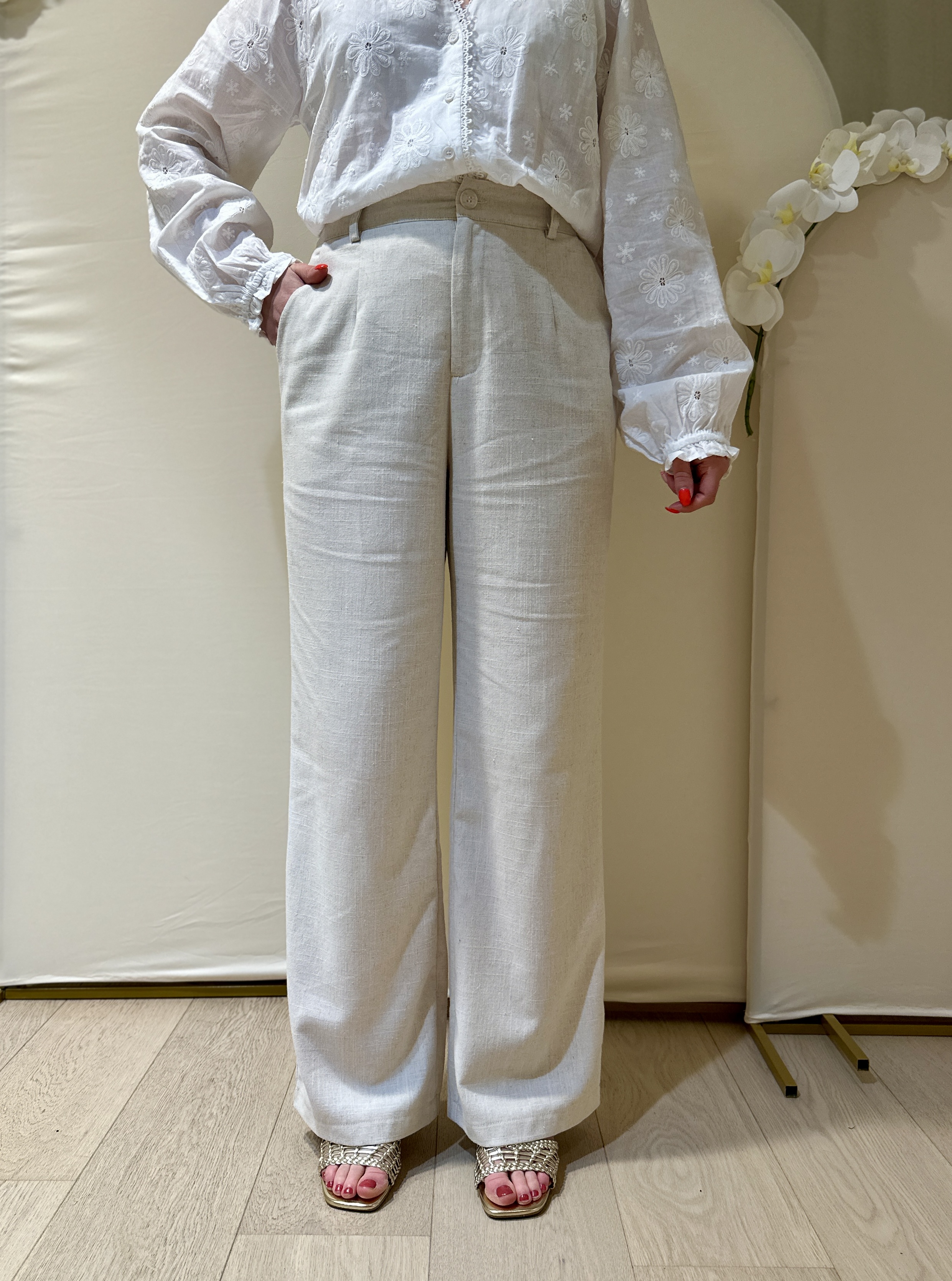 Pantalon ELSA Beige