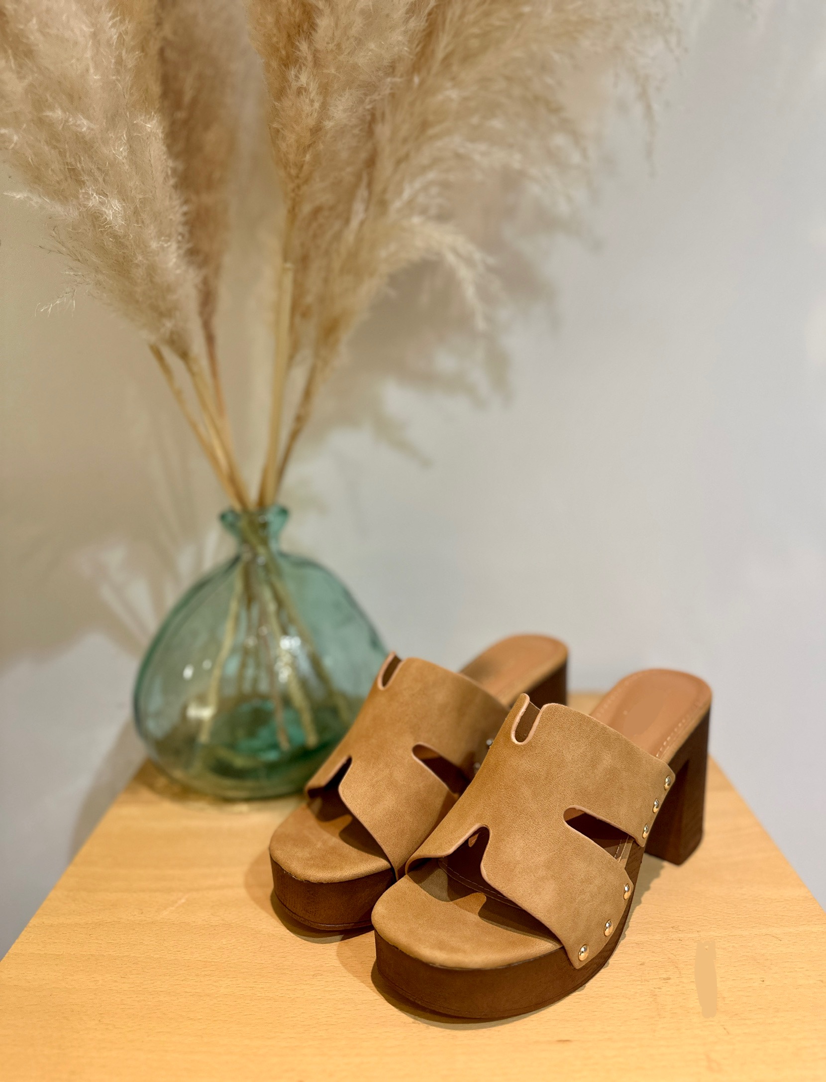 Sandales ALIX Camel