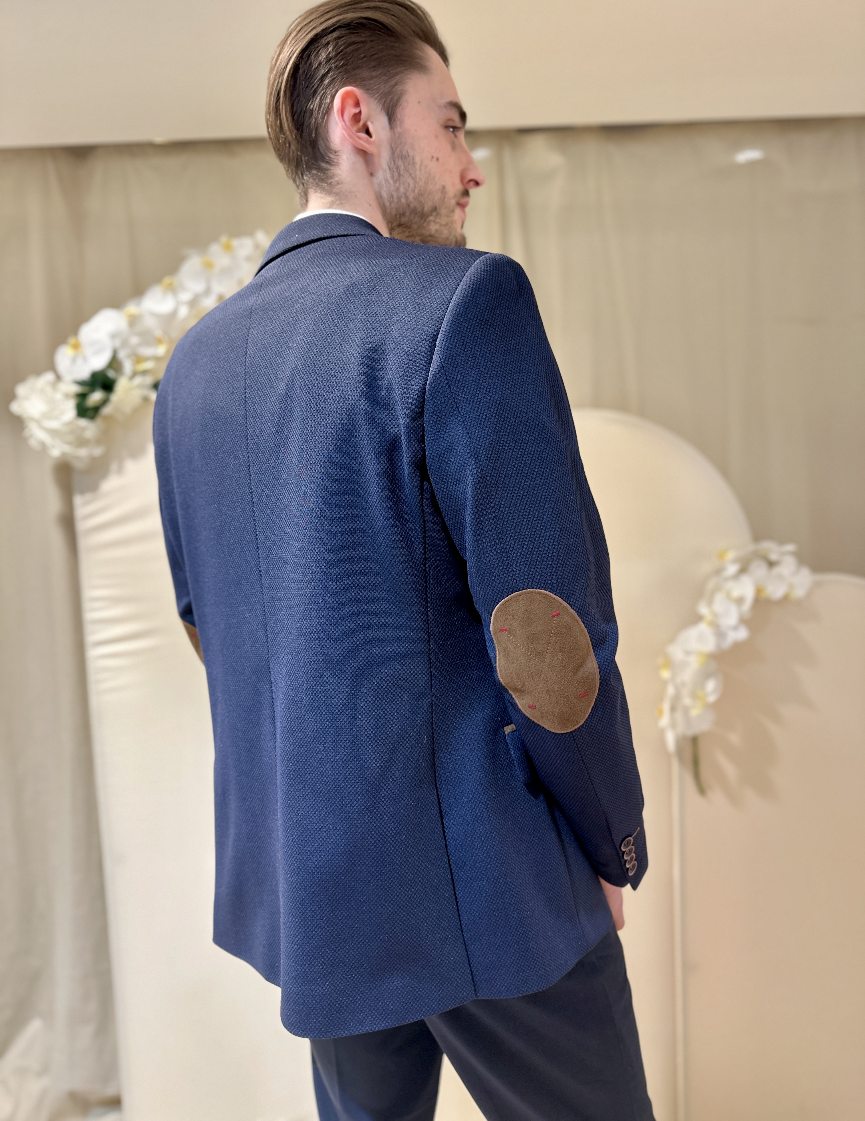 Veste de Costume LOUIS Marine