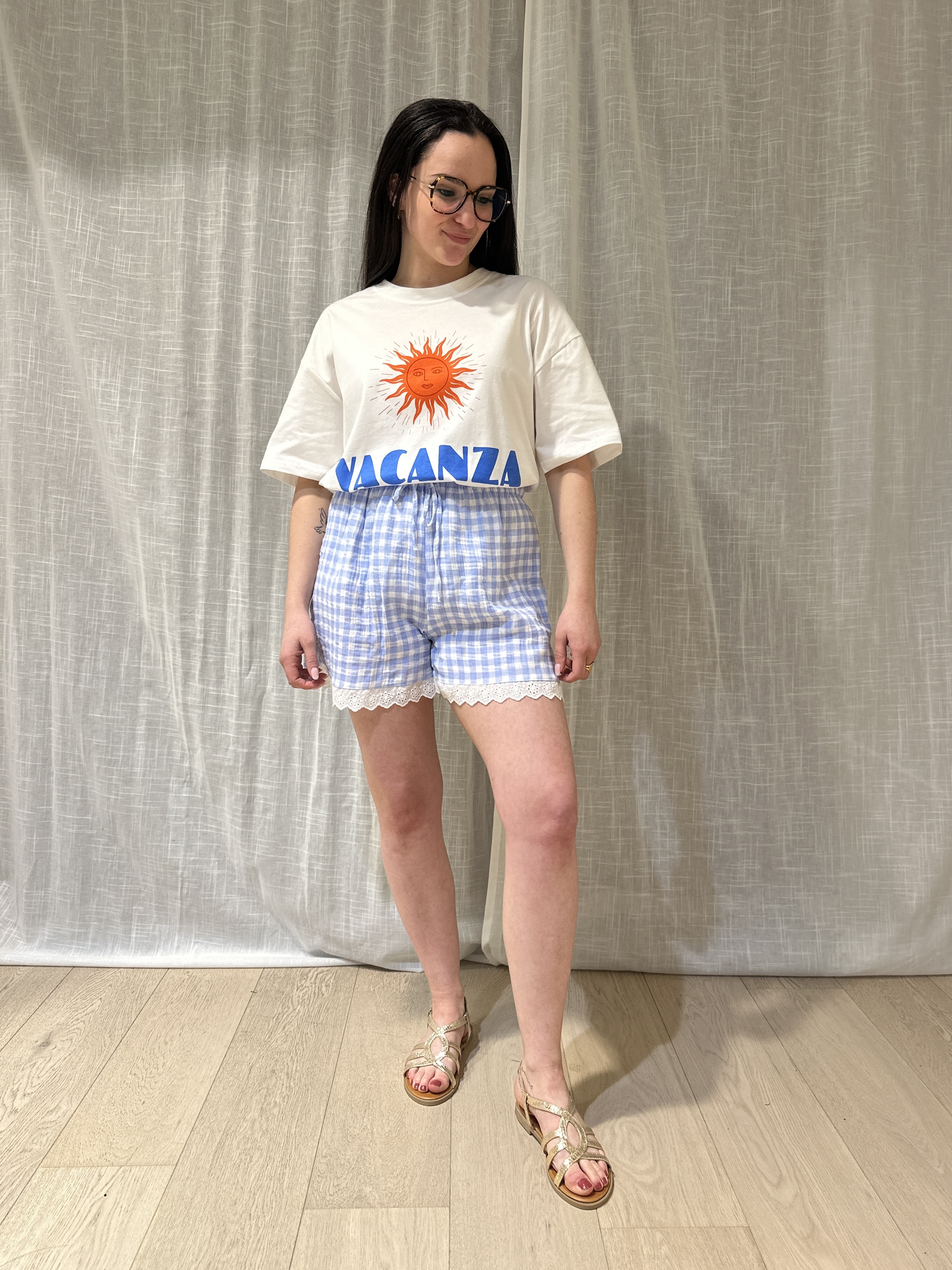 Short EMMA bleu