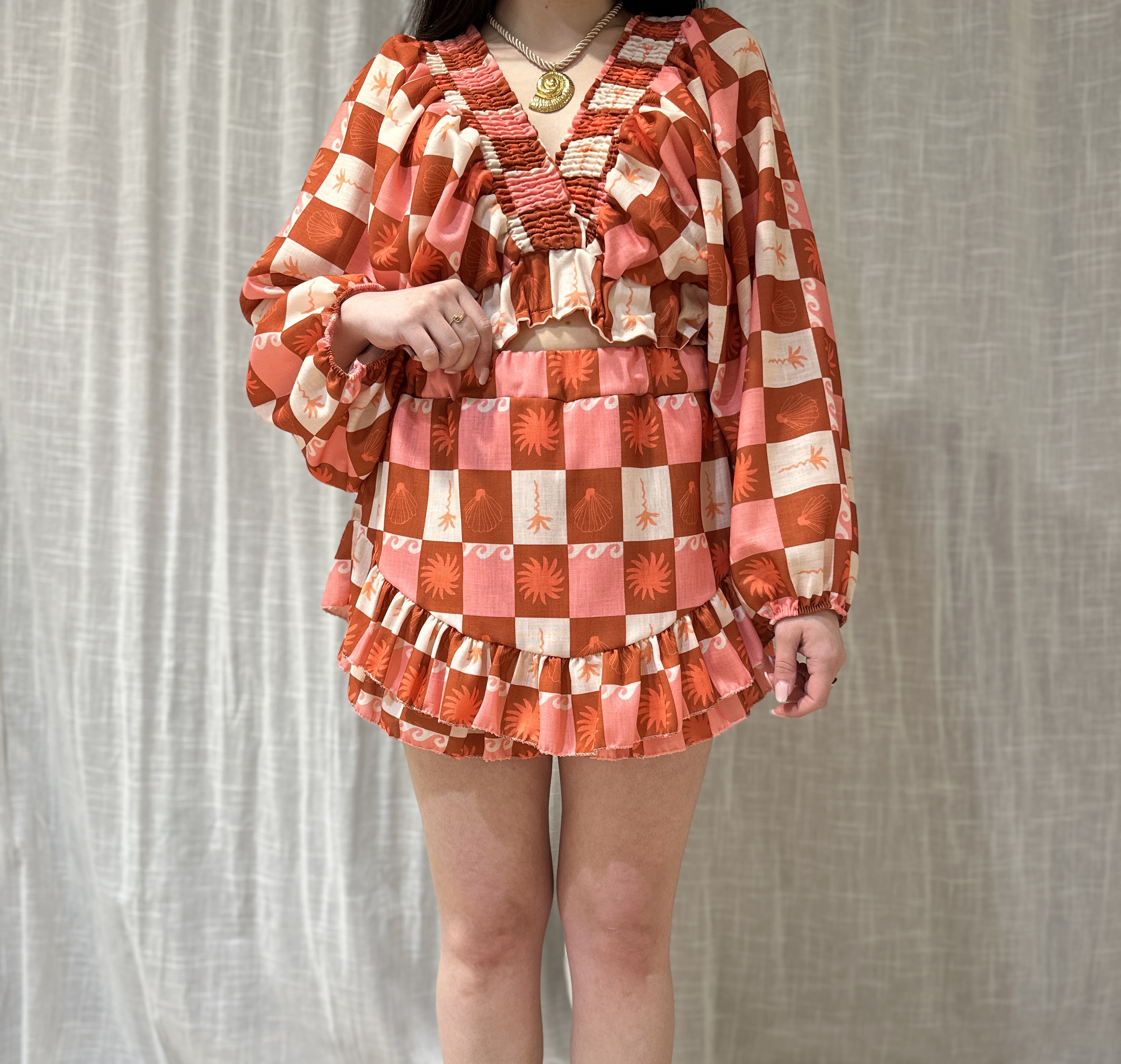 Jupe-Short EMY terracotta