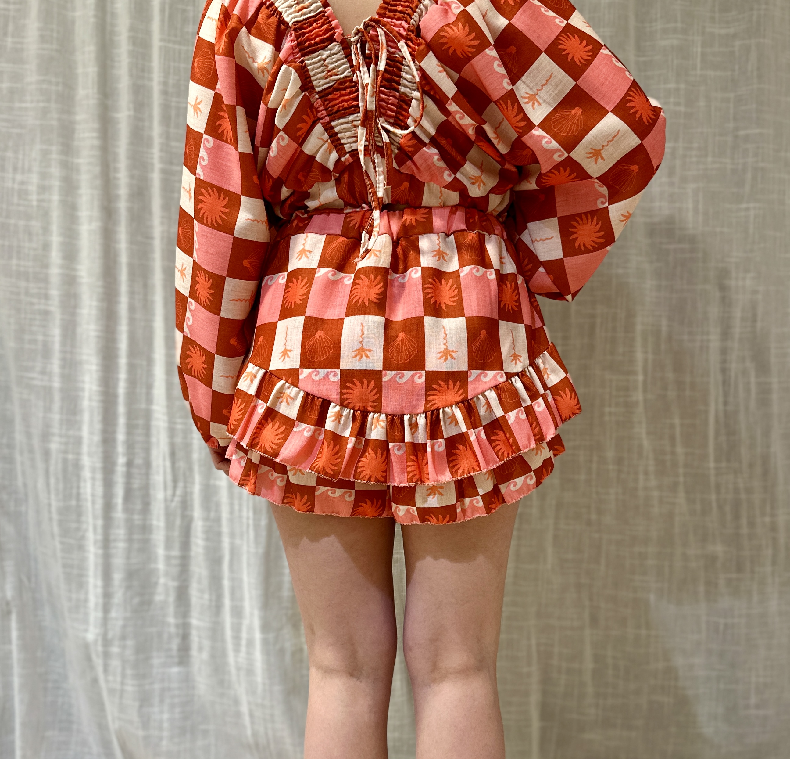 Jupe-Short EMY terracotta