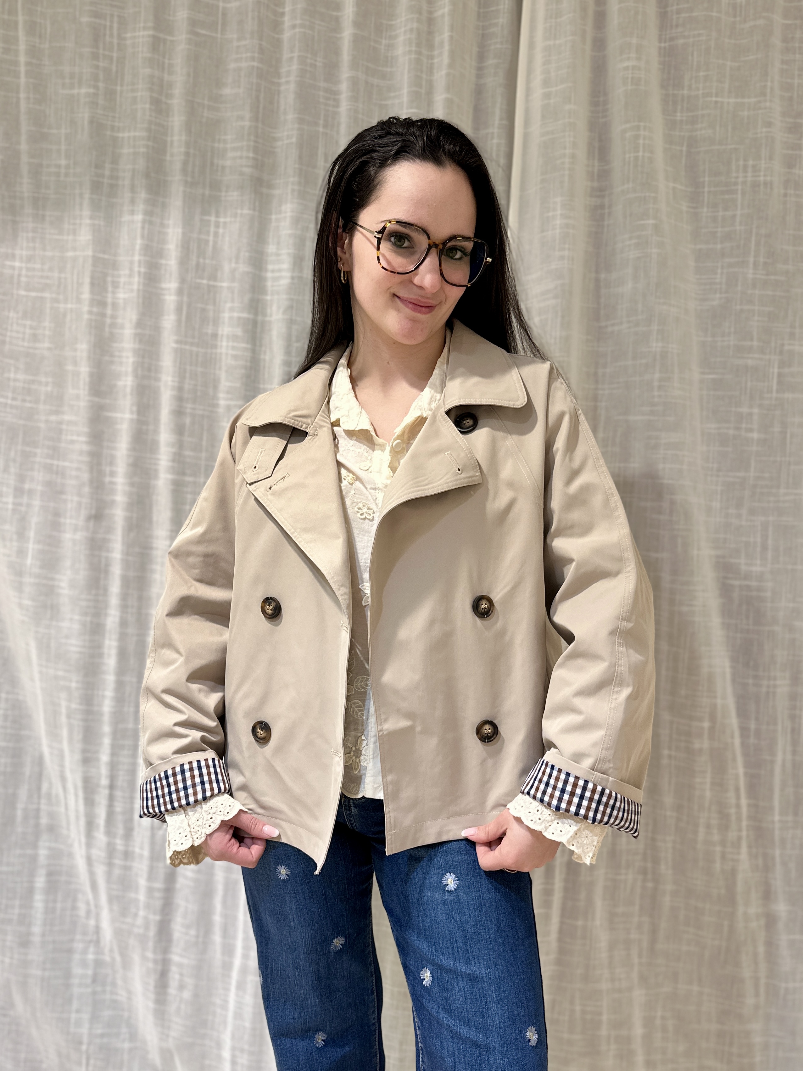 Trench ÉLÉONORE beige