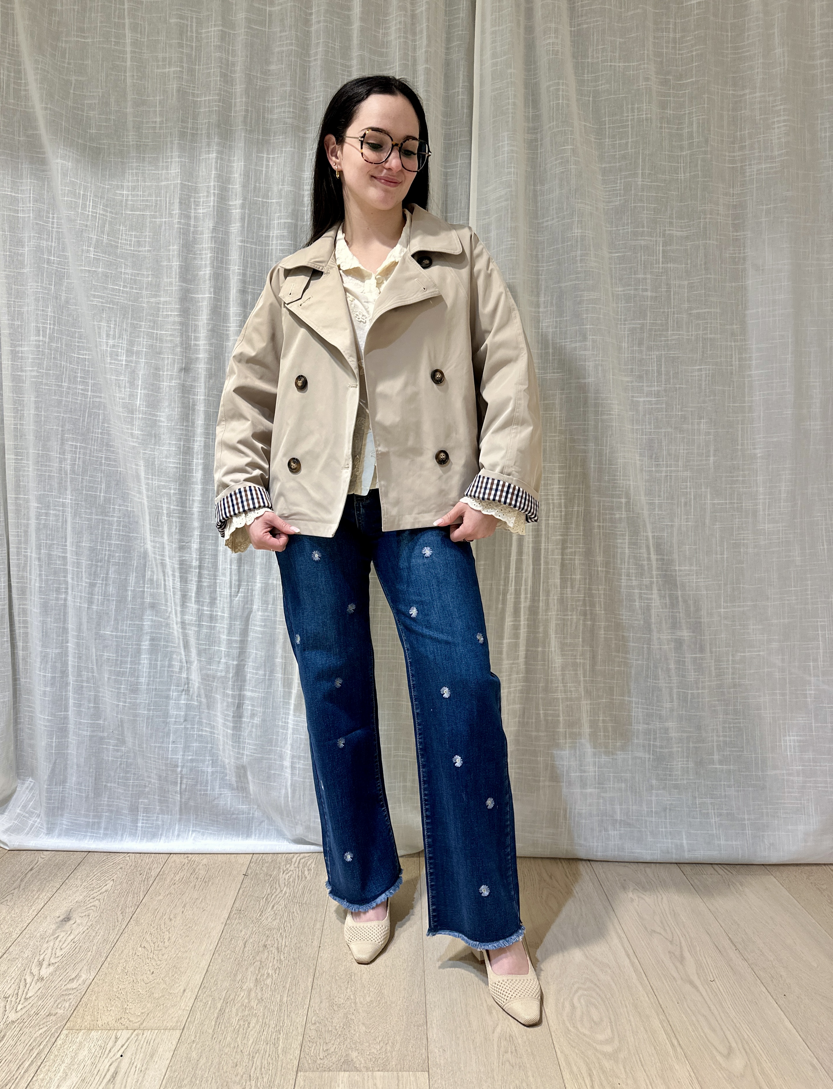 Trench ÉLÉONORE beige