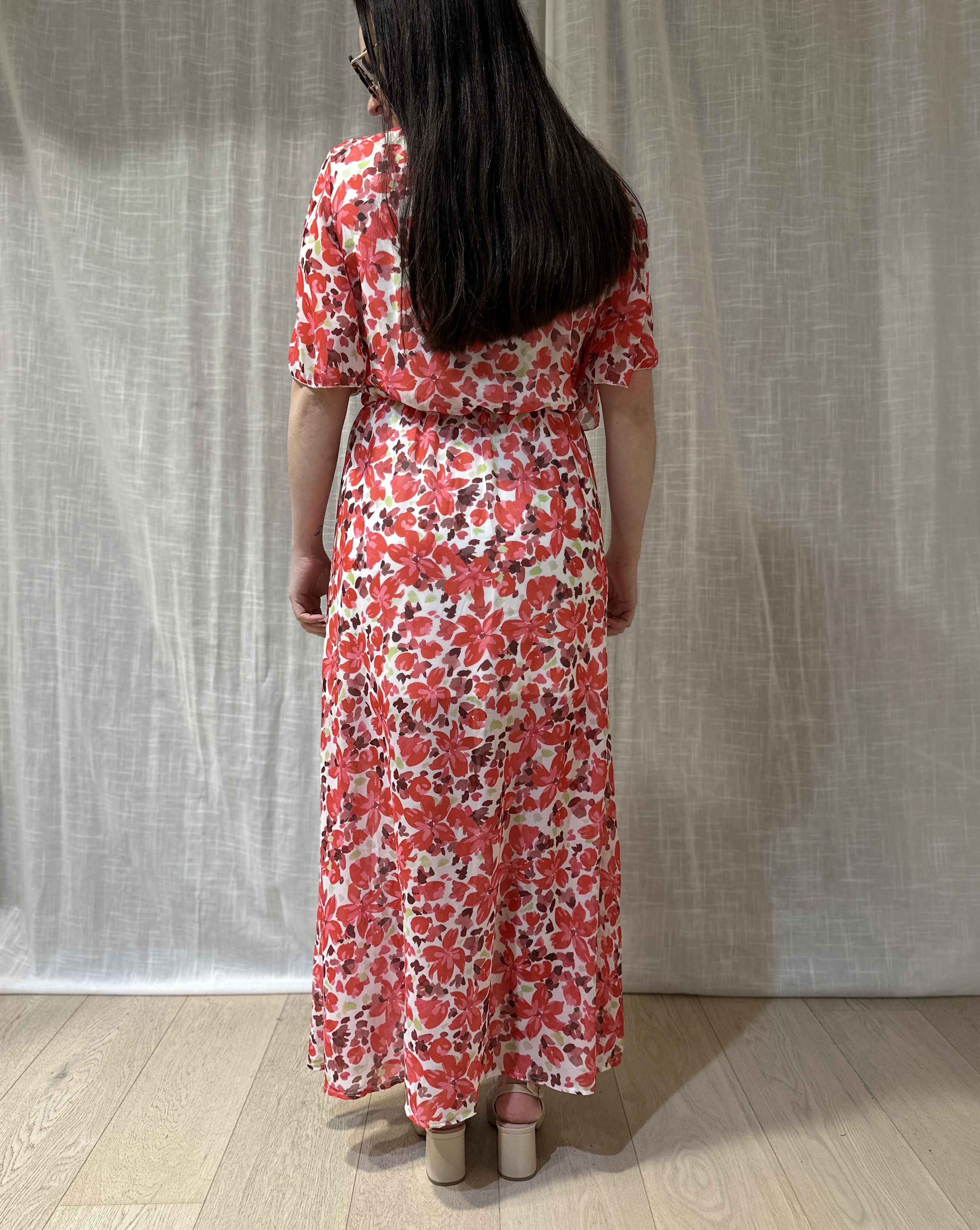 Robe JEANNE rouge