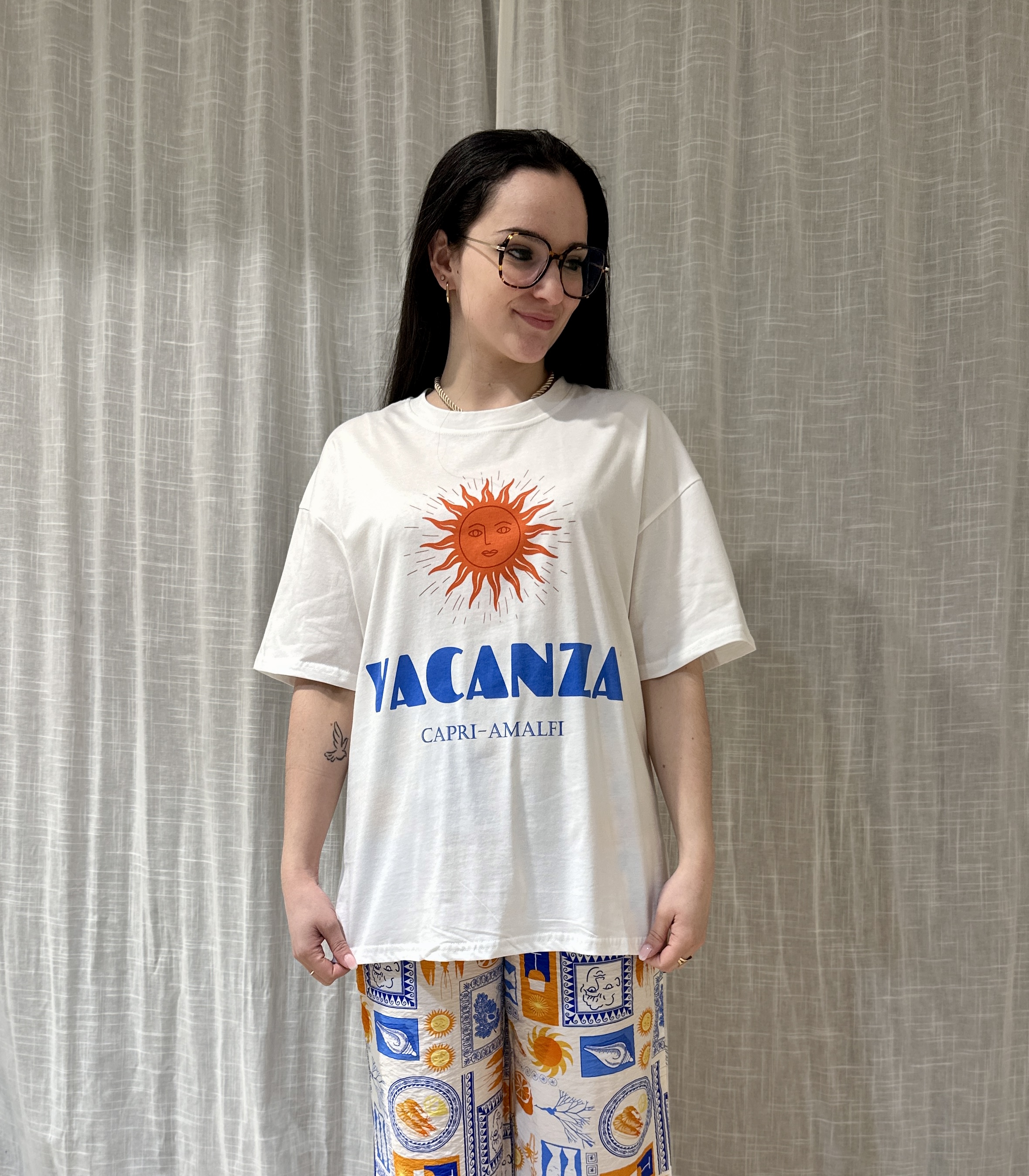 T-shirt VACANZA Blanc