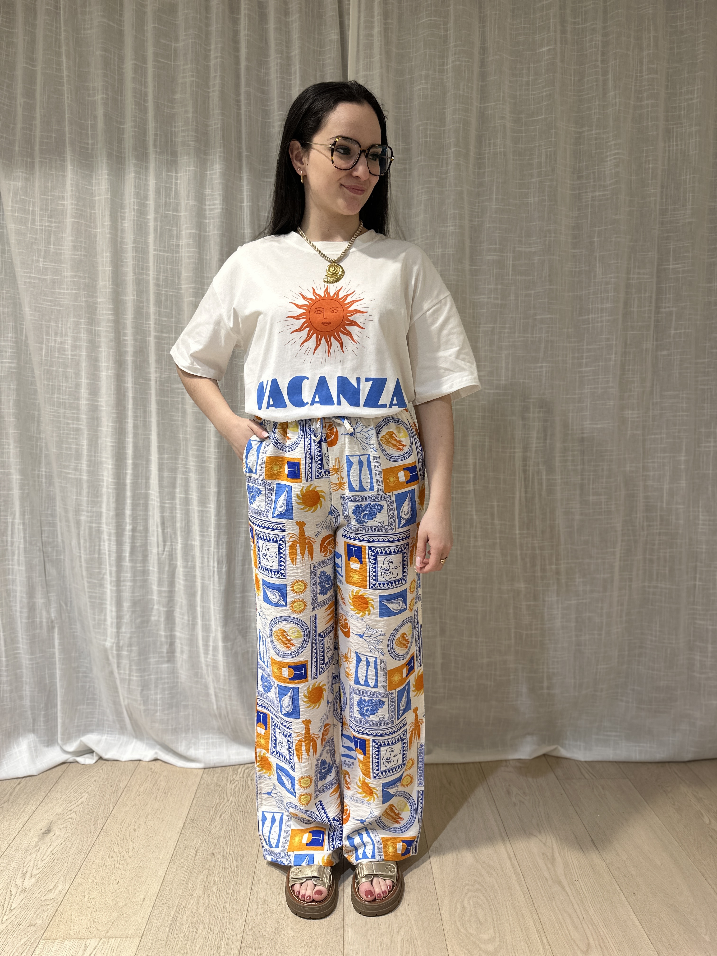 T-shirt VACANZA Blanc
