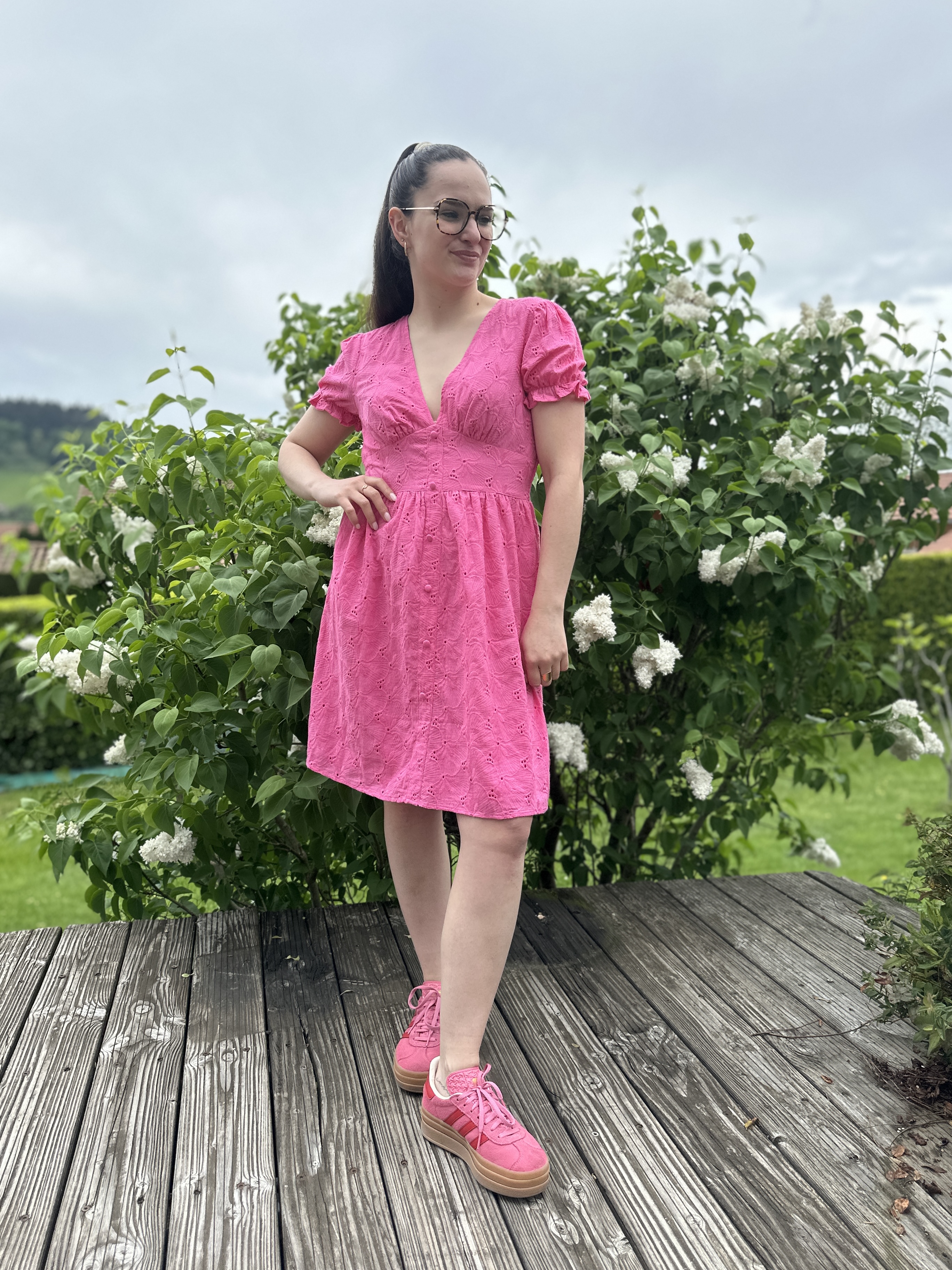 Robe OLIVIA Fuchsia