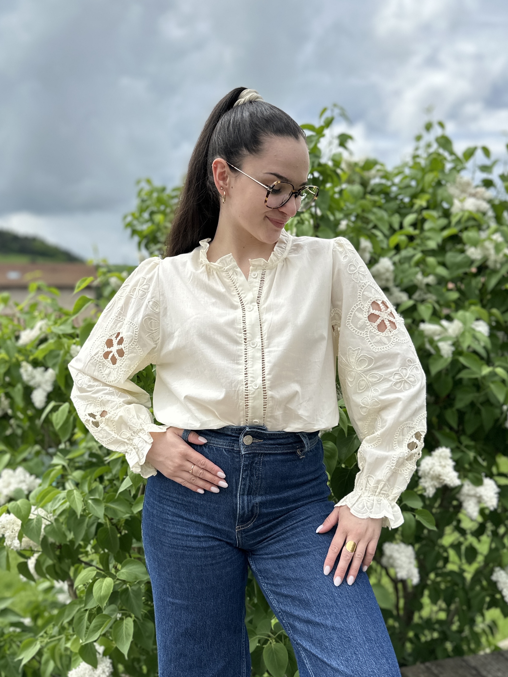 Chemise LILY Écrue