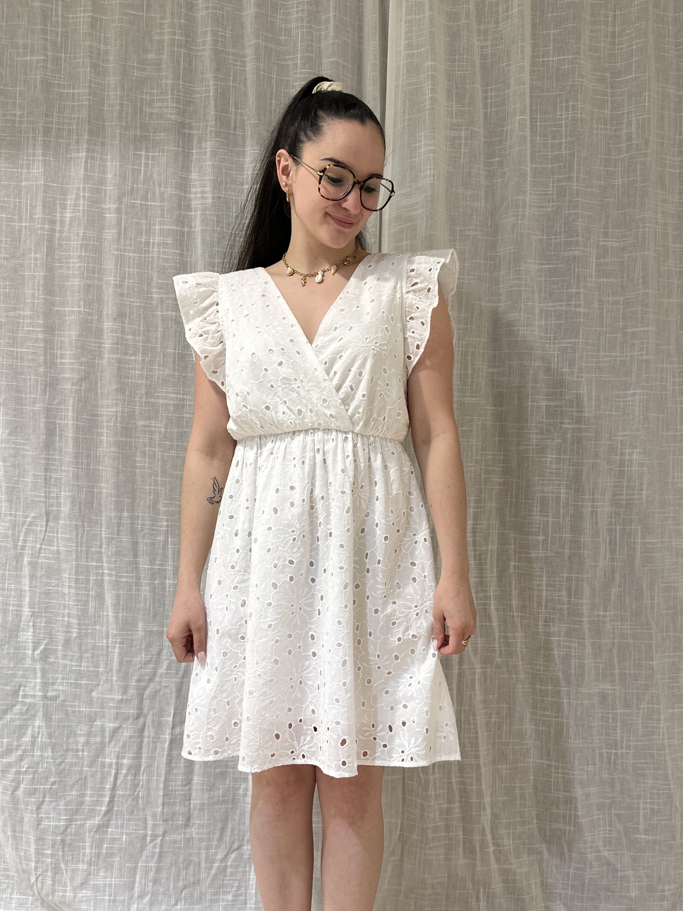 Robe COLINE Blanche