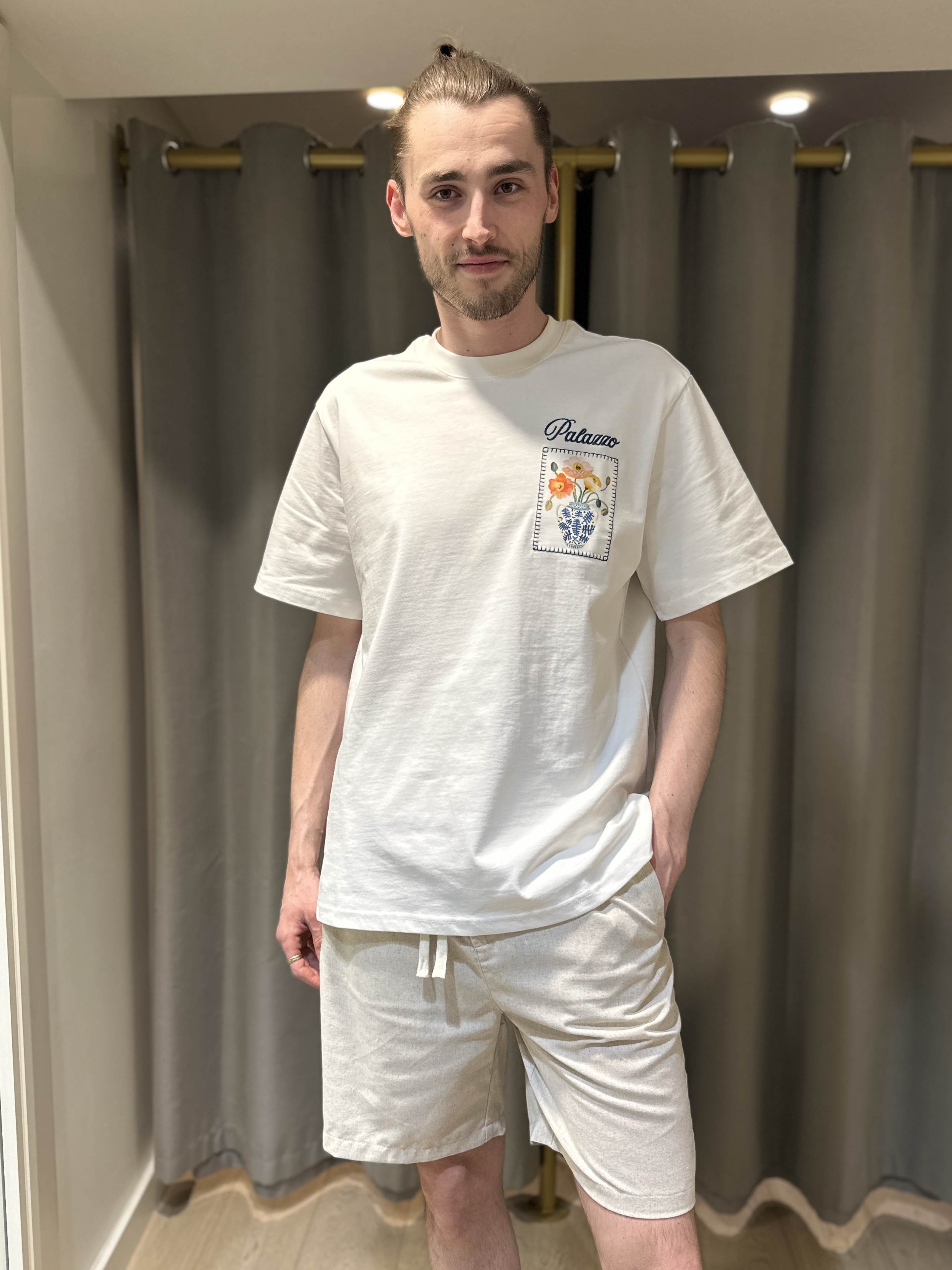 Bermuda LÉO Beige
