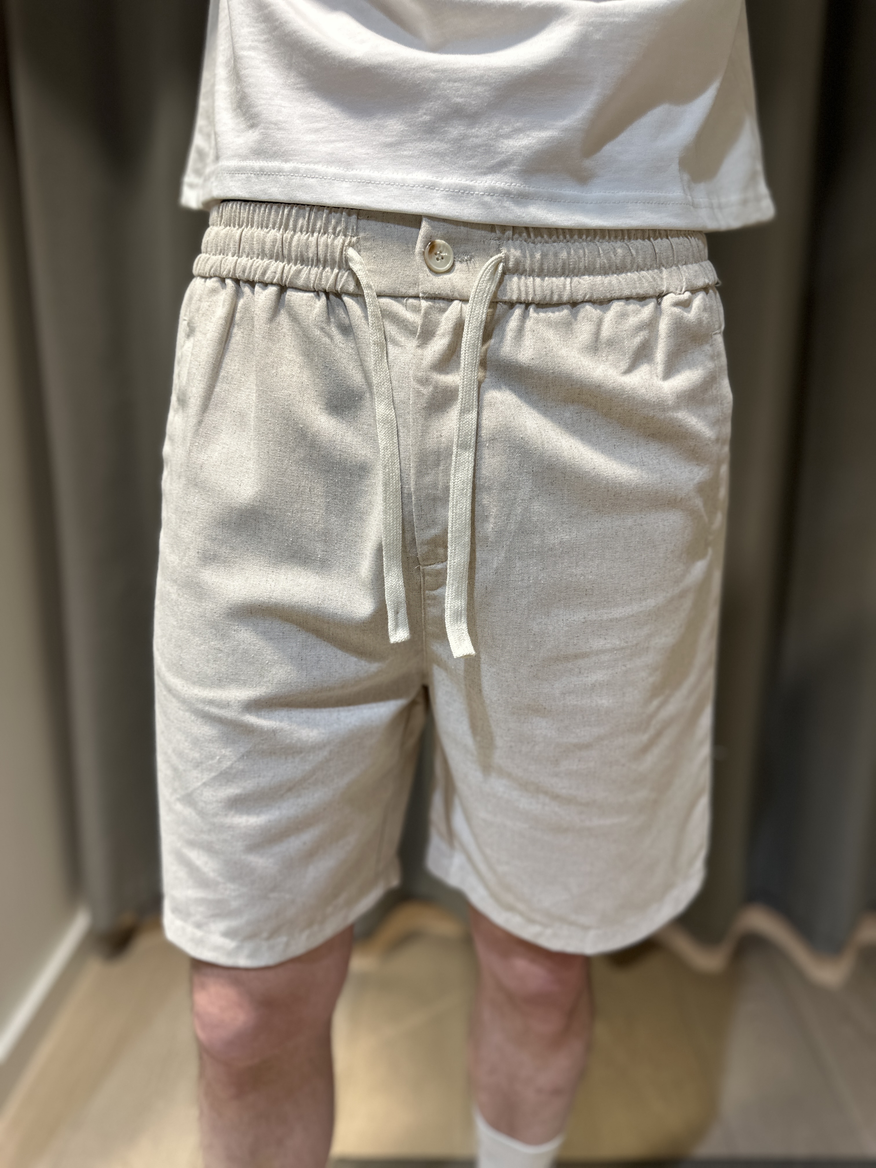 Bermuda LÉO Beige