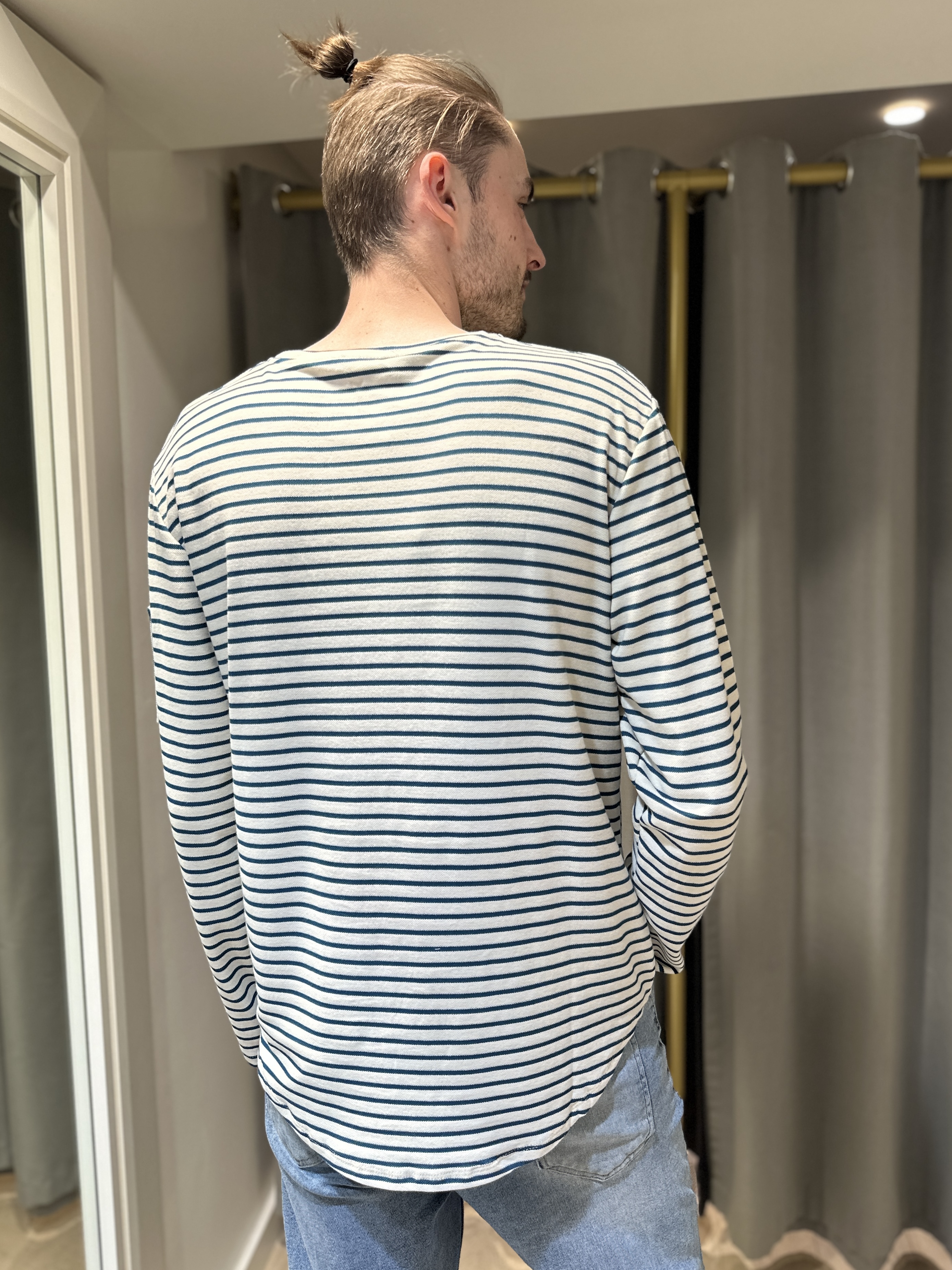 Marinière PATRICE Bleu Clair