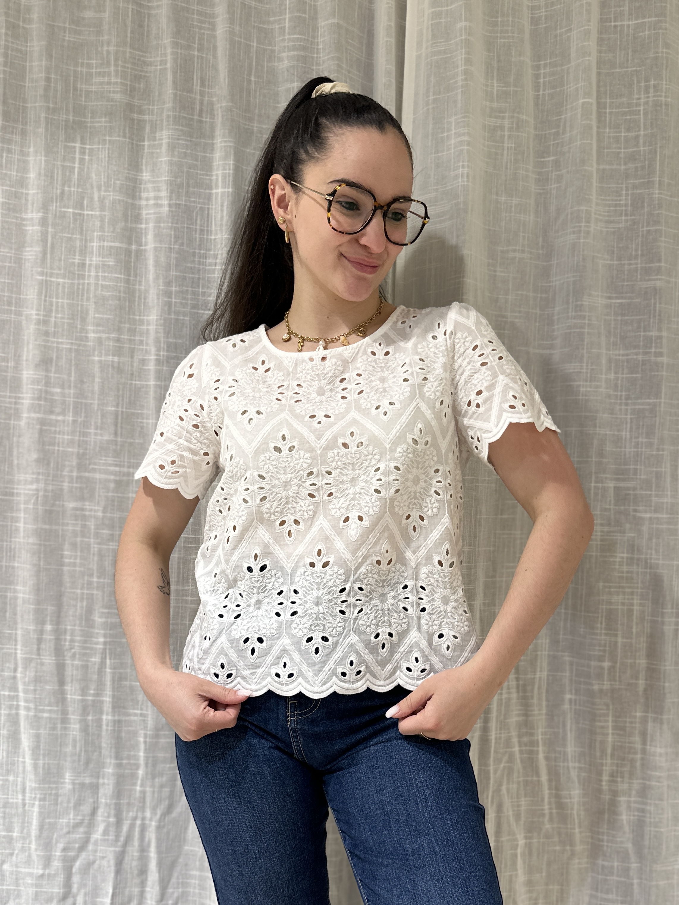 Blouse AMY Blanche