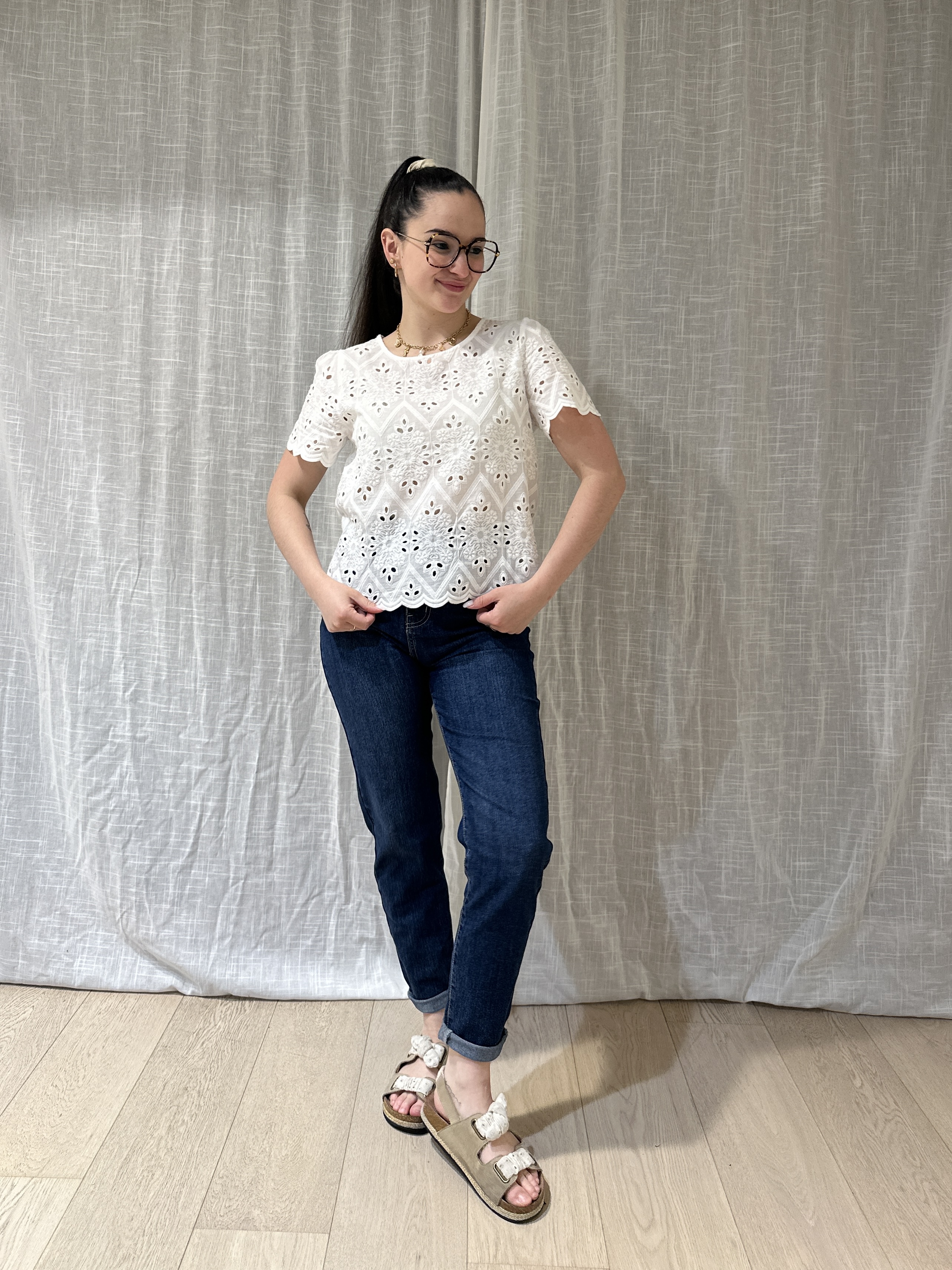 Blouse AMY Blanche