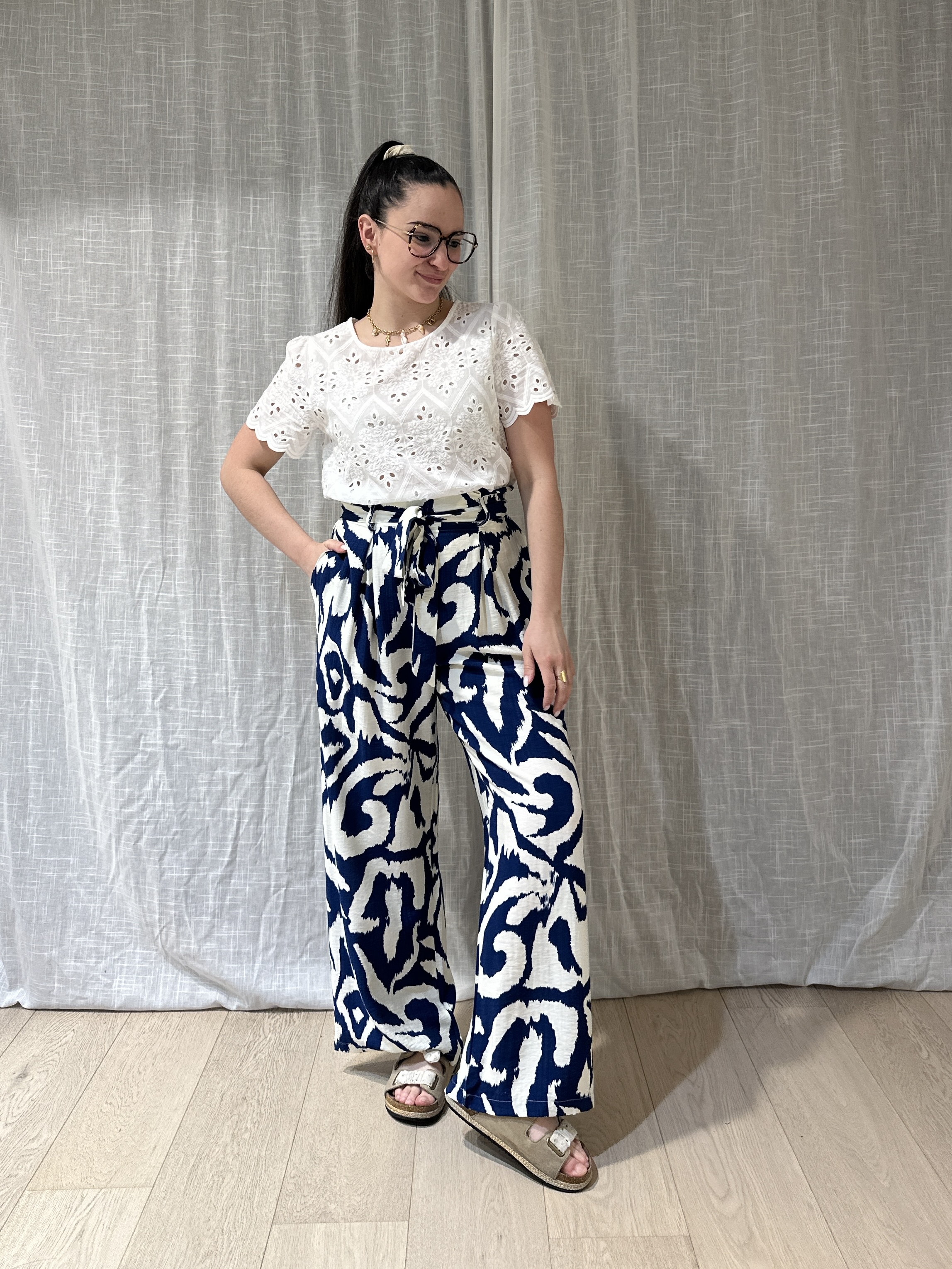 Pantalon MÉLANIE Bleu