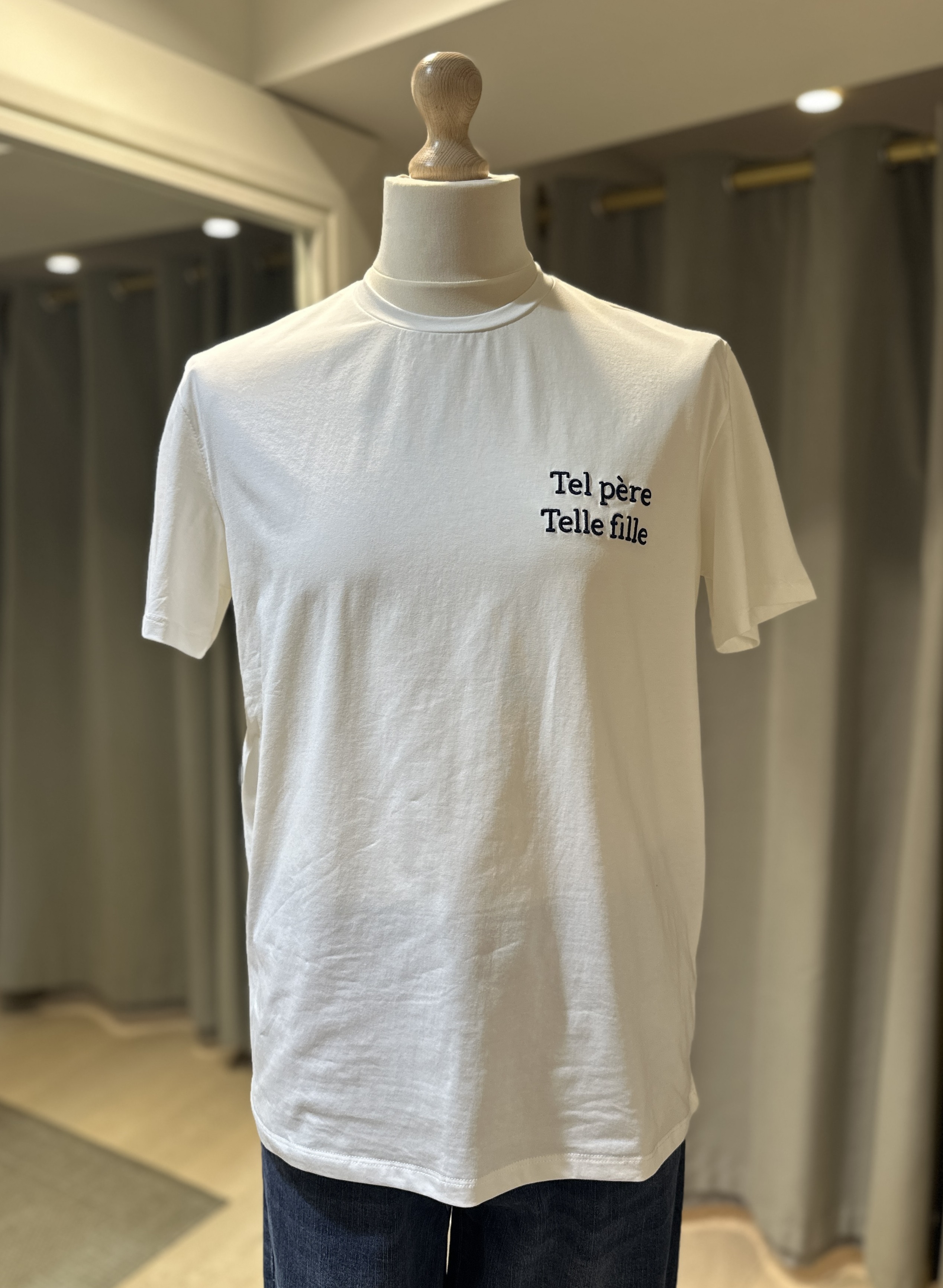 T-Shirt TEL PERE TELLE FILLE Blanc - Homme