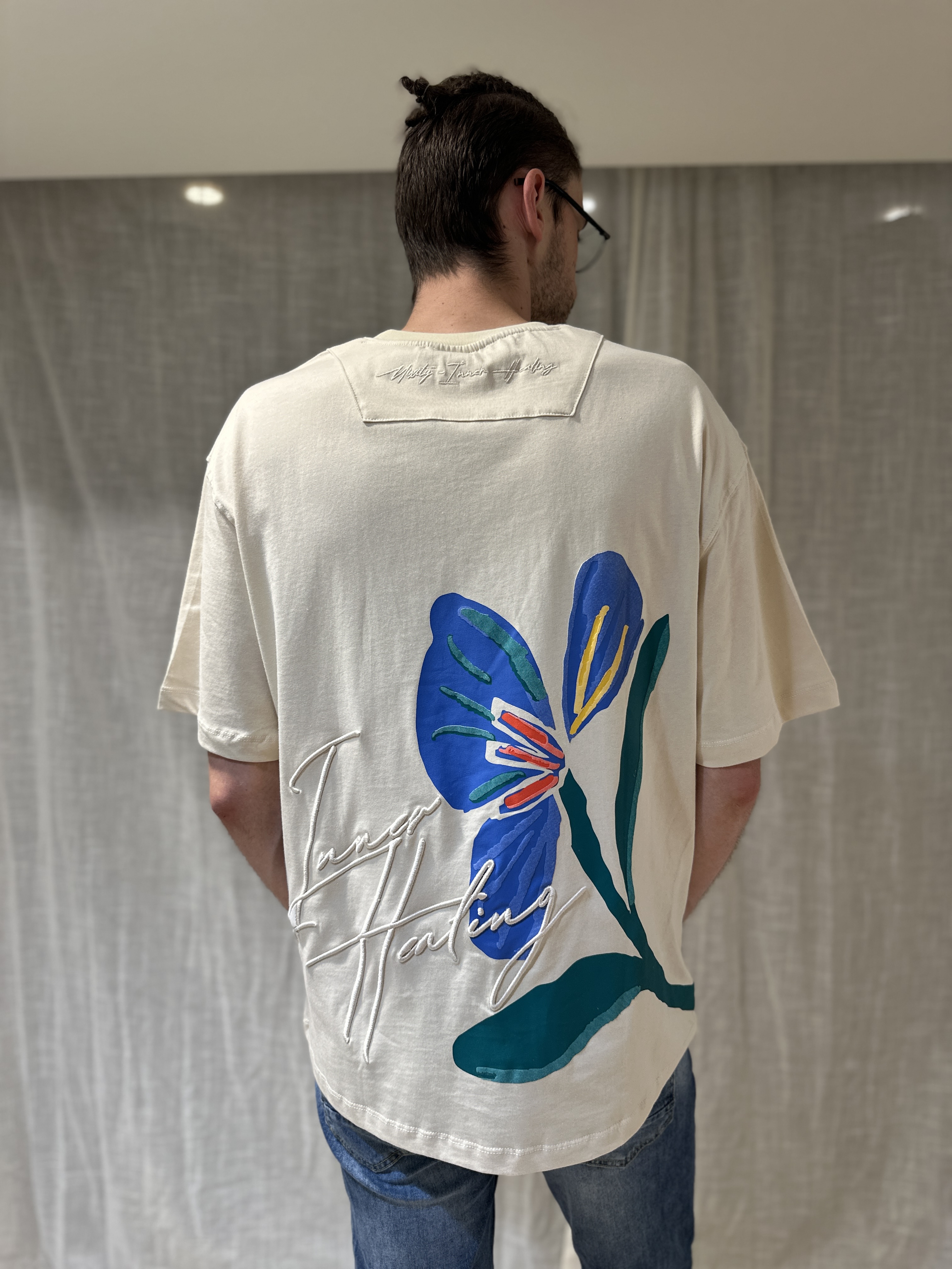 T-Shirt "MIXITY" Beige
