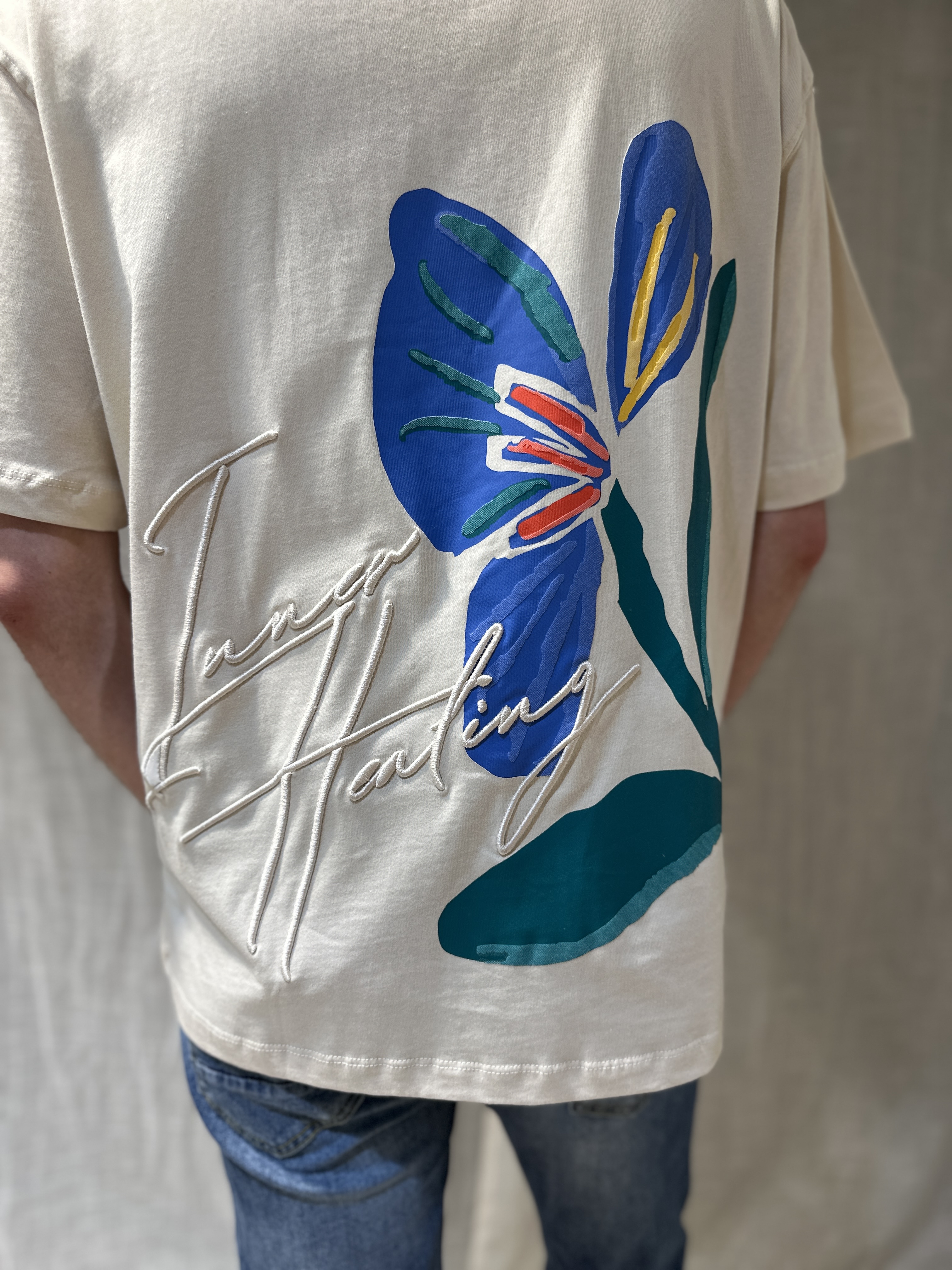 T-Shirt "MIXITY" Beige