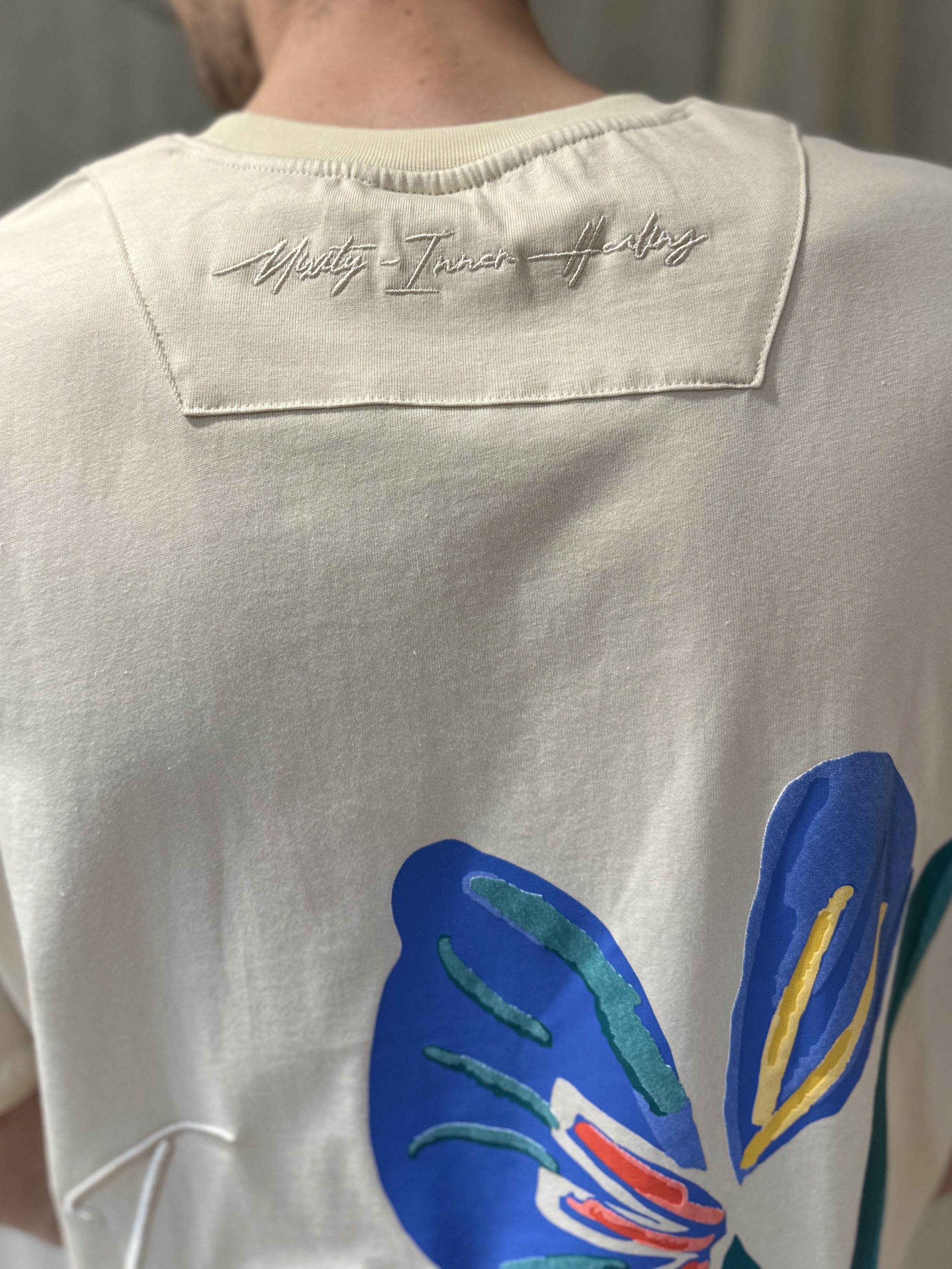 T-Shirt "MIXITY" Beige