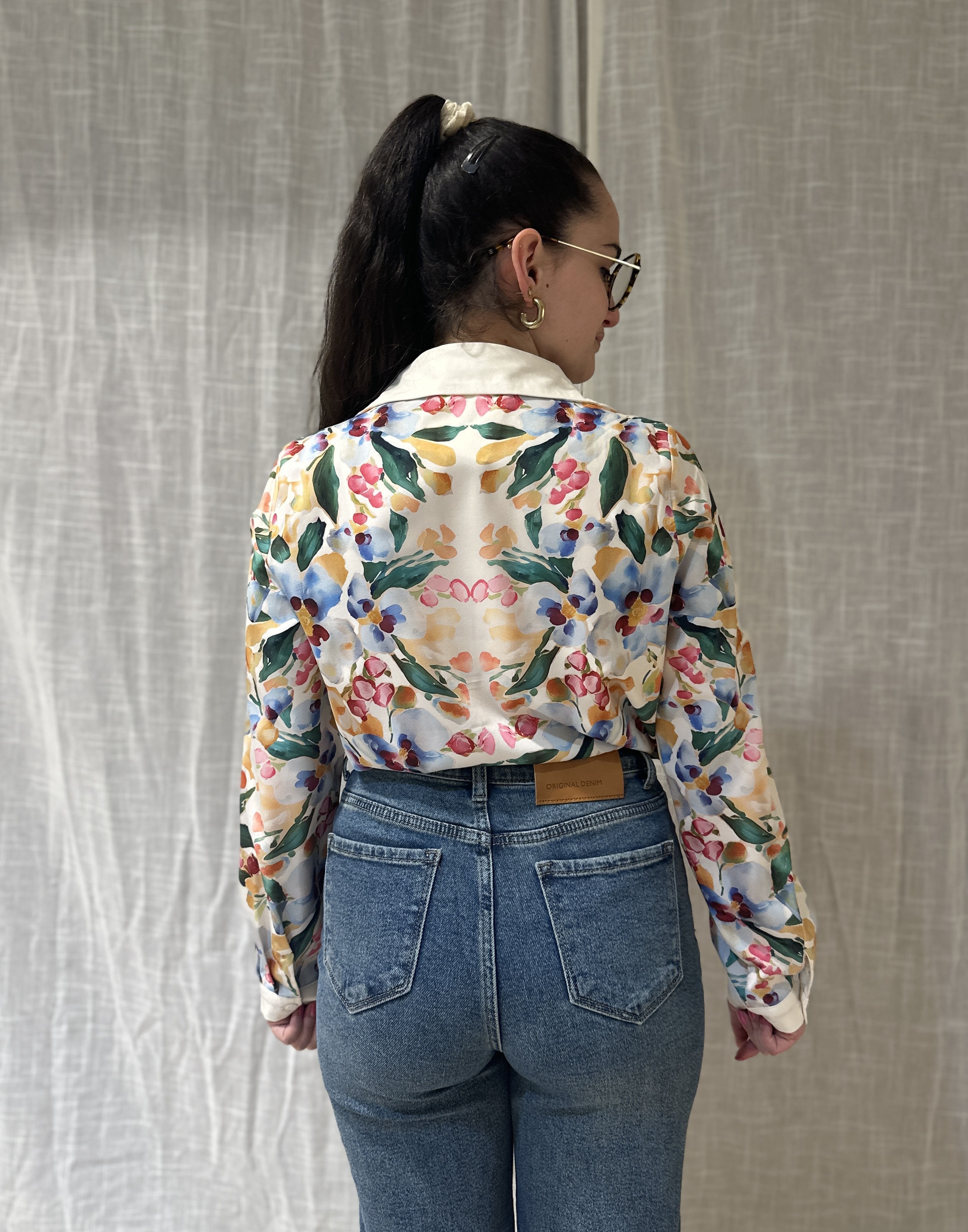 Chemise ANNA Fleurie