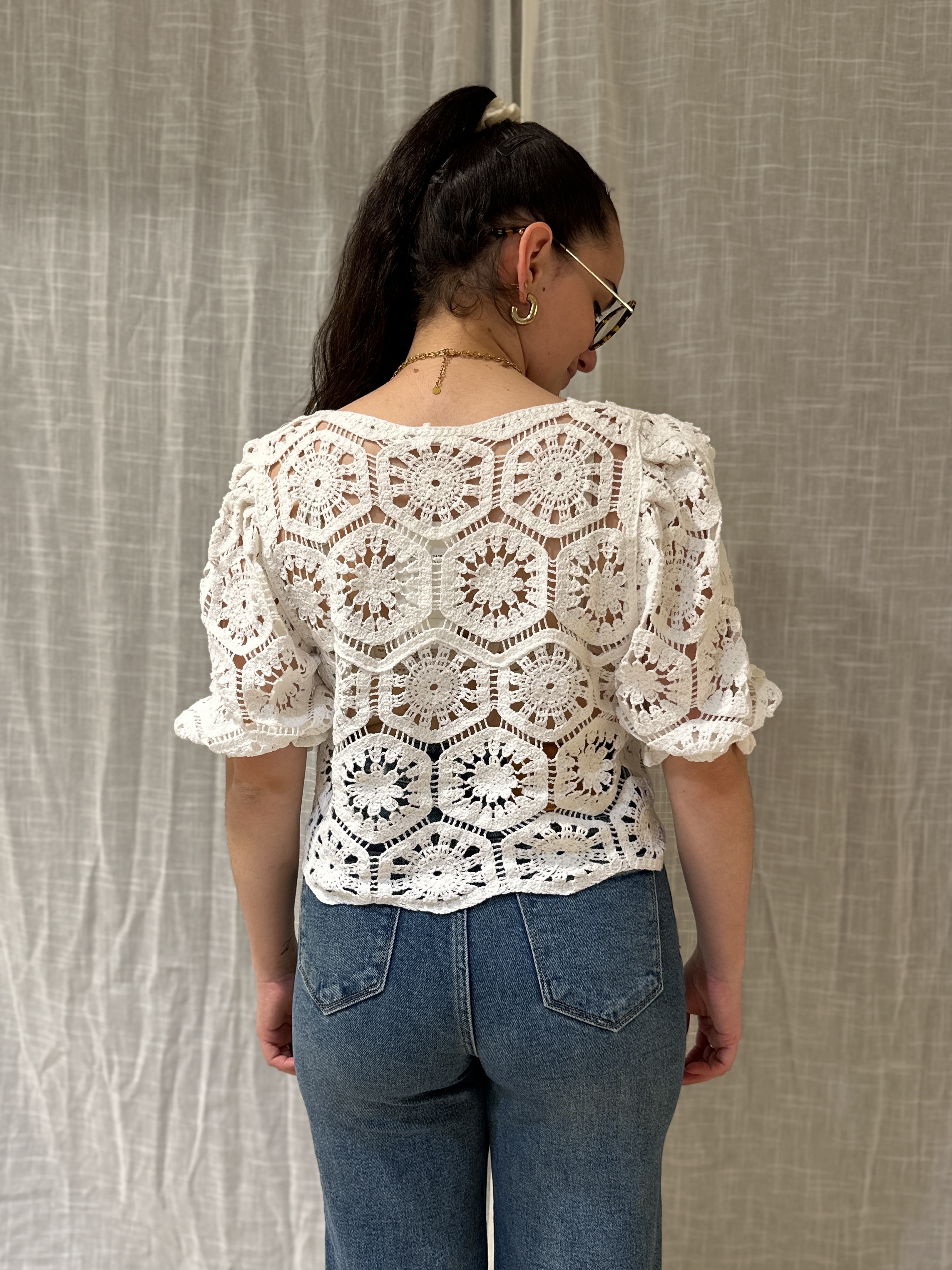Top ALBANE Blanc