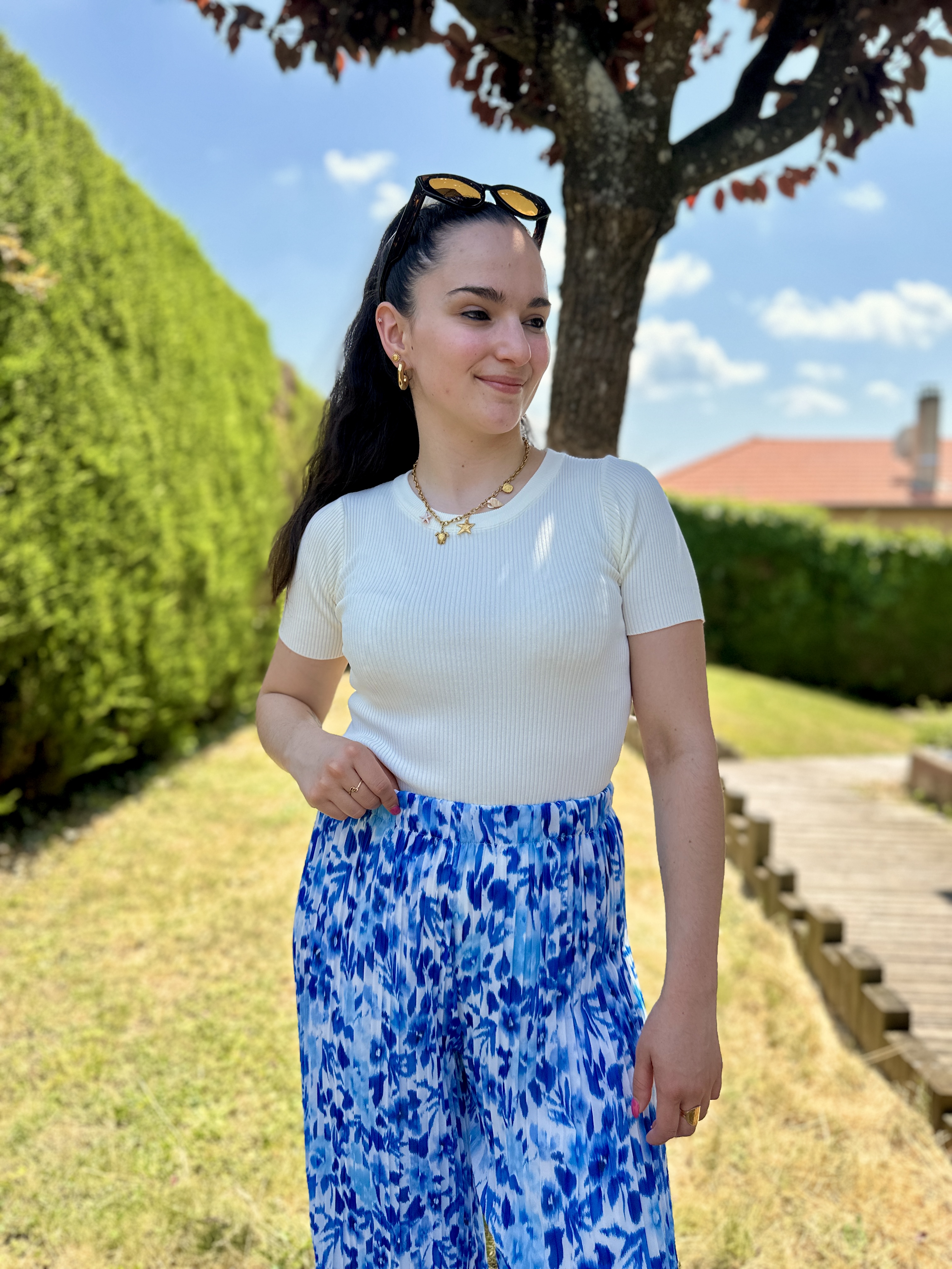 T-Shirt LYSE Blanc