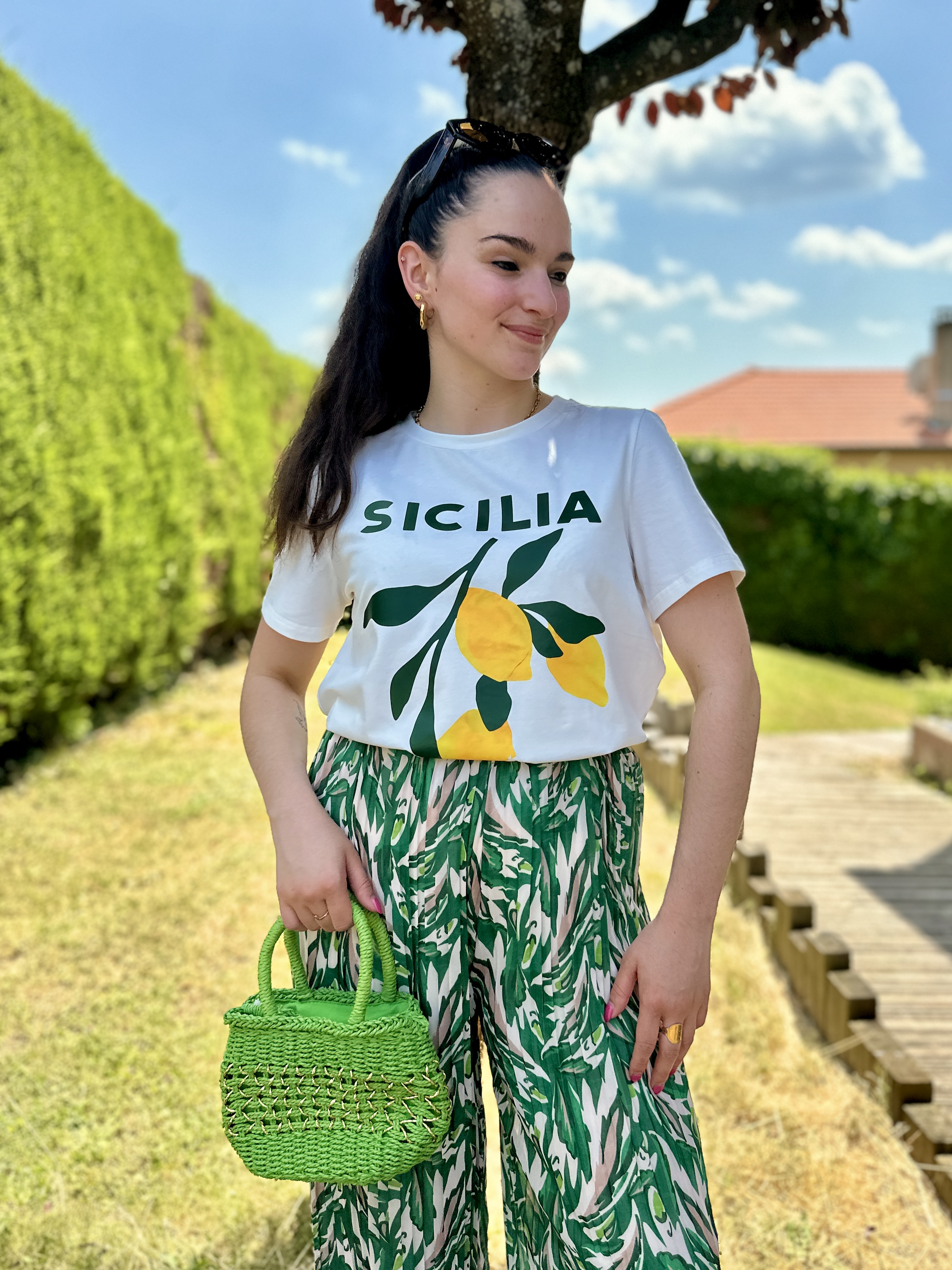 T-Shirt SICILIA Blanc