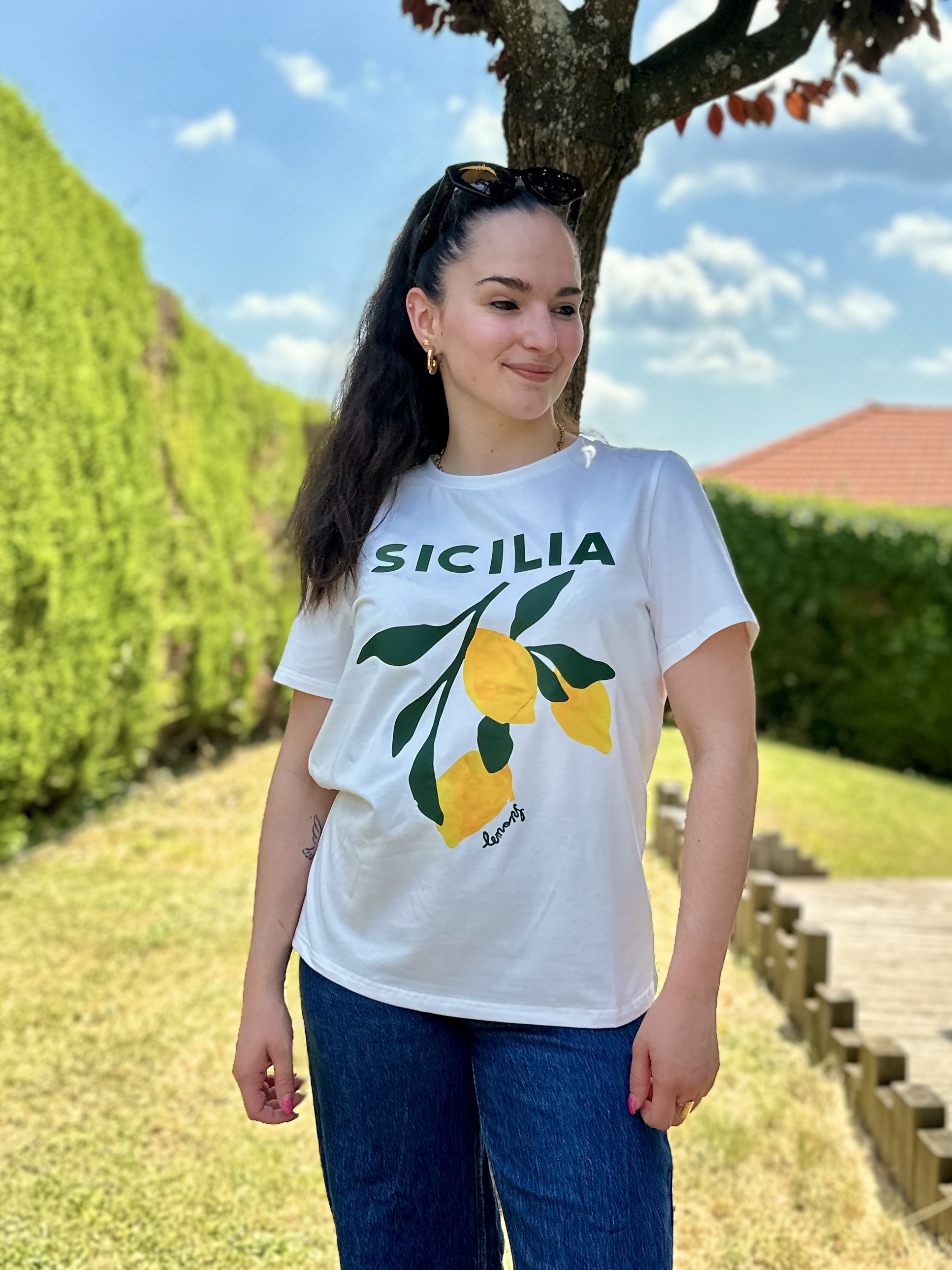 T-Shirt SICILIA Blanc