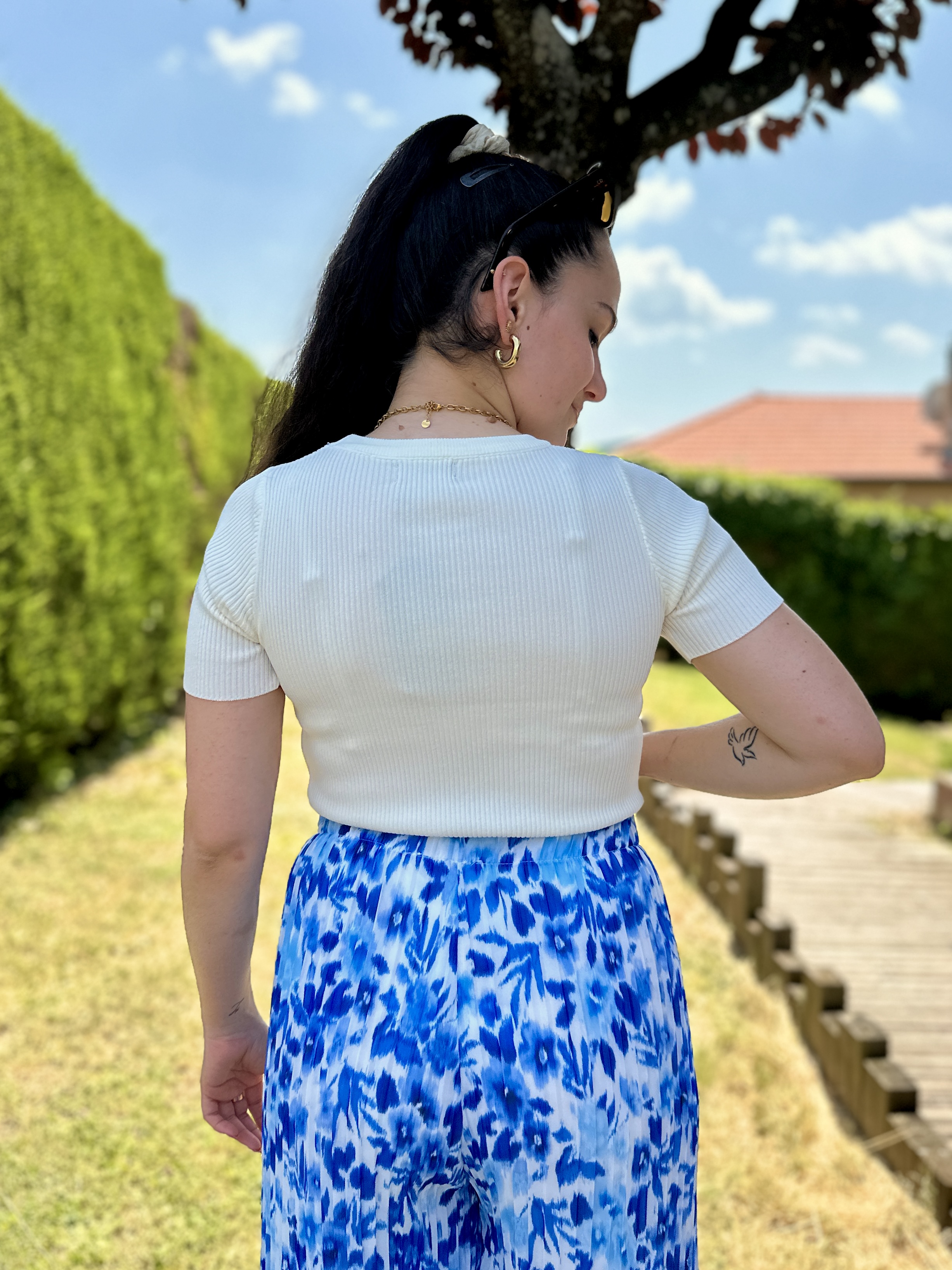T-Shirt LYSE Blanc