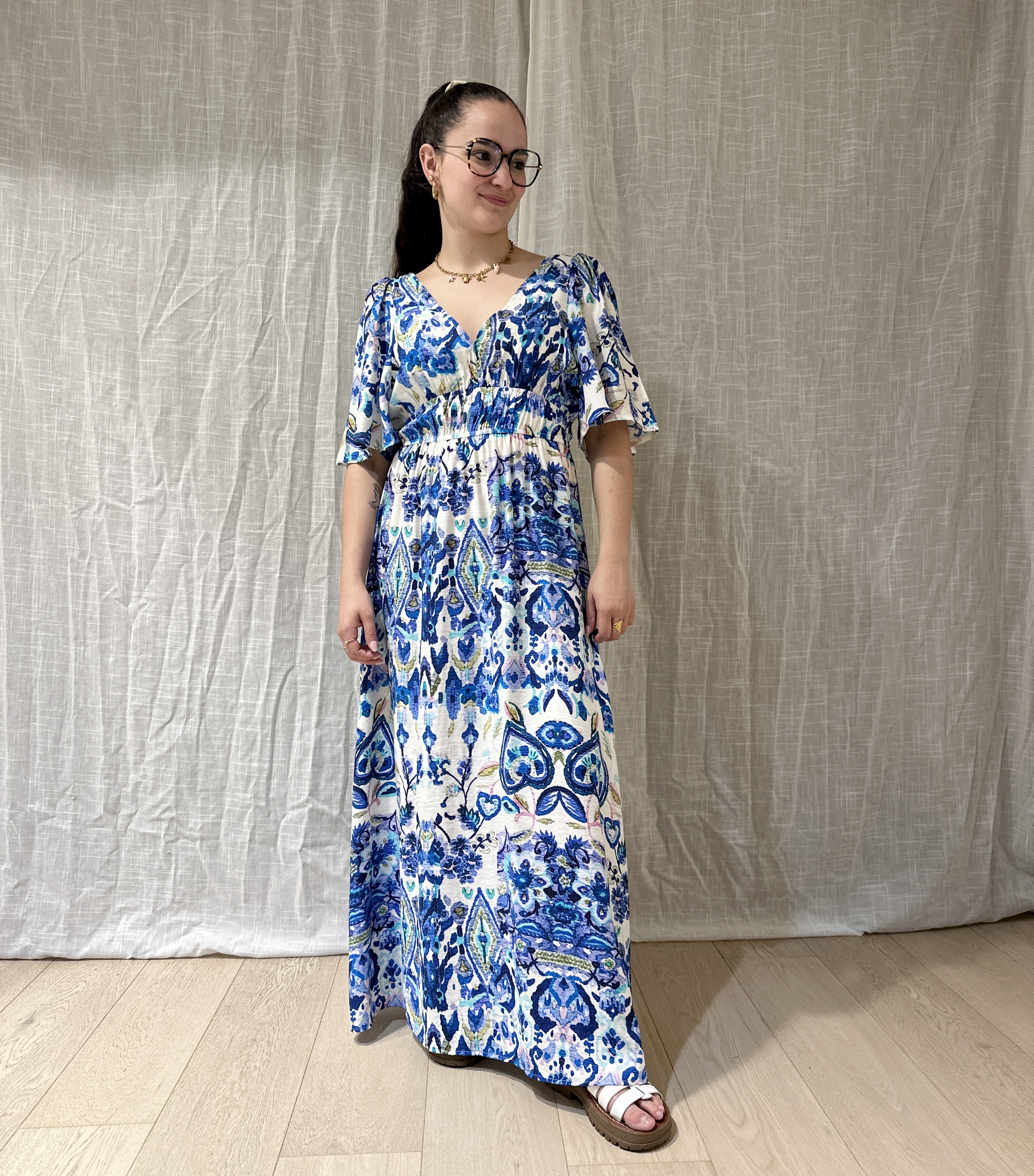 Robe FLORENCE Bleue