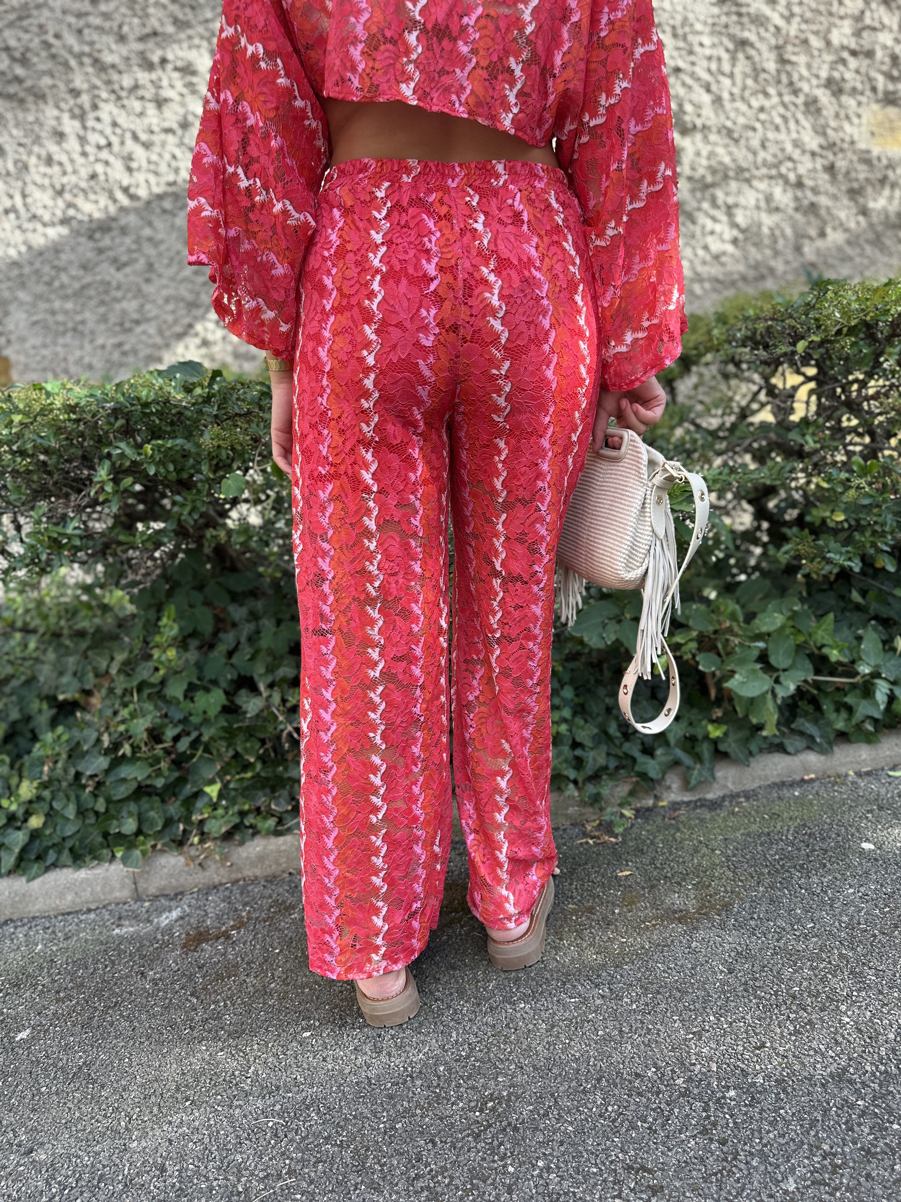 Pantalon MADISON Rouge