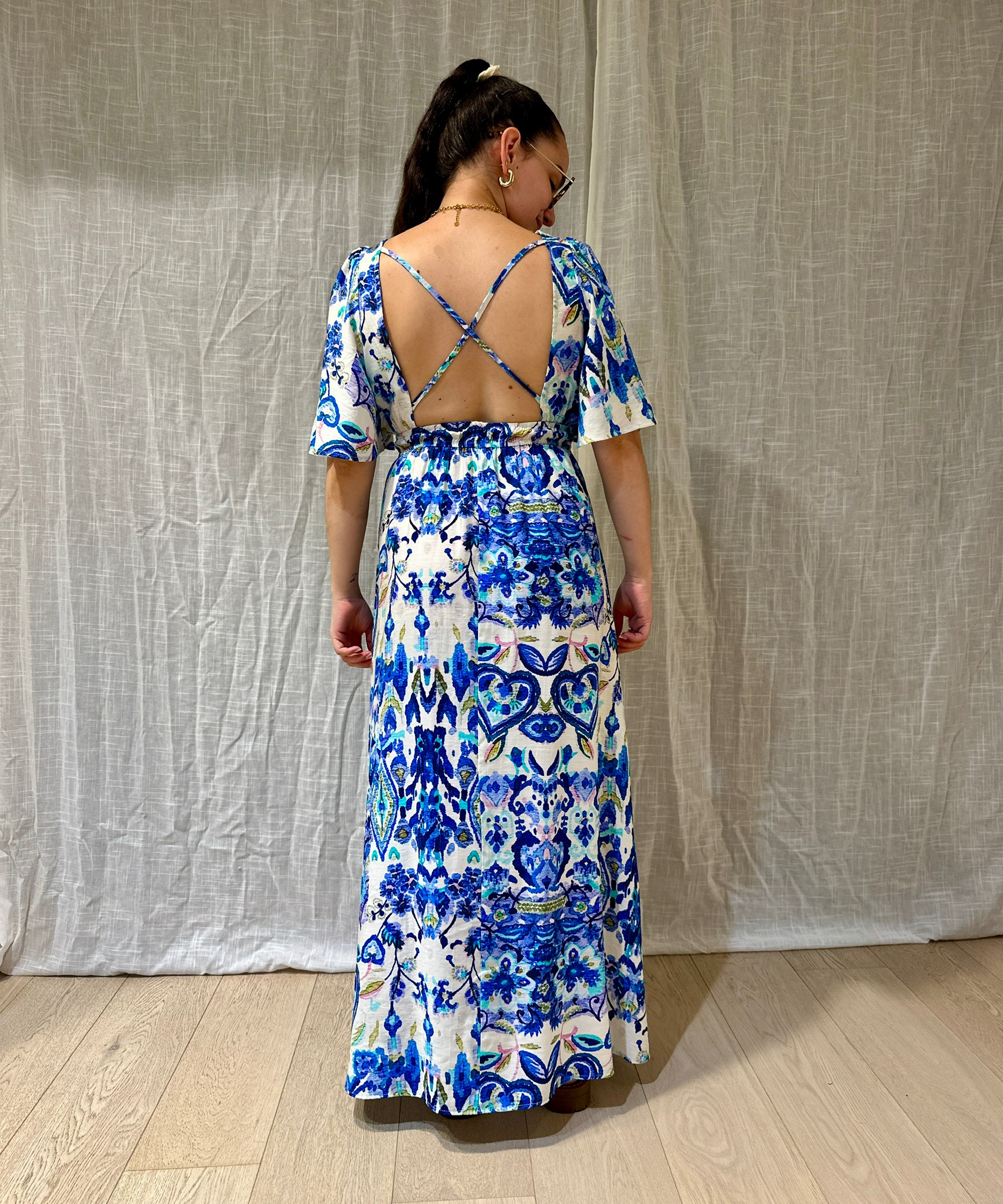 Robe FLORENCE Bleue