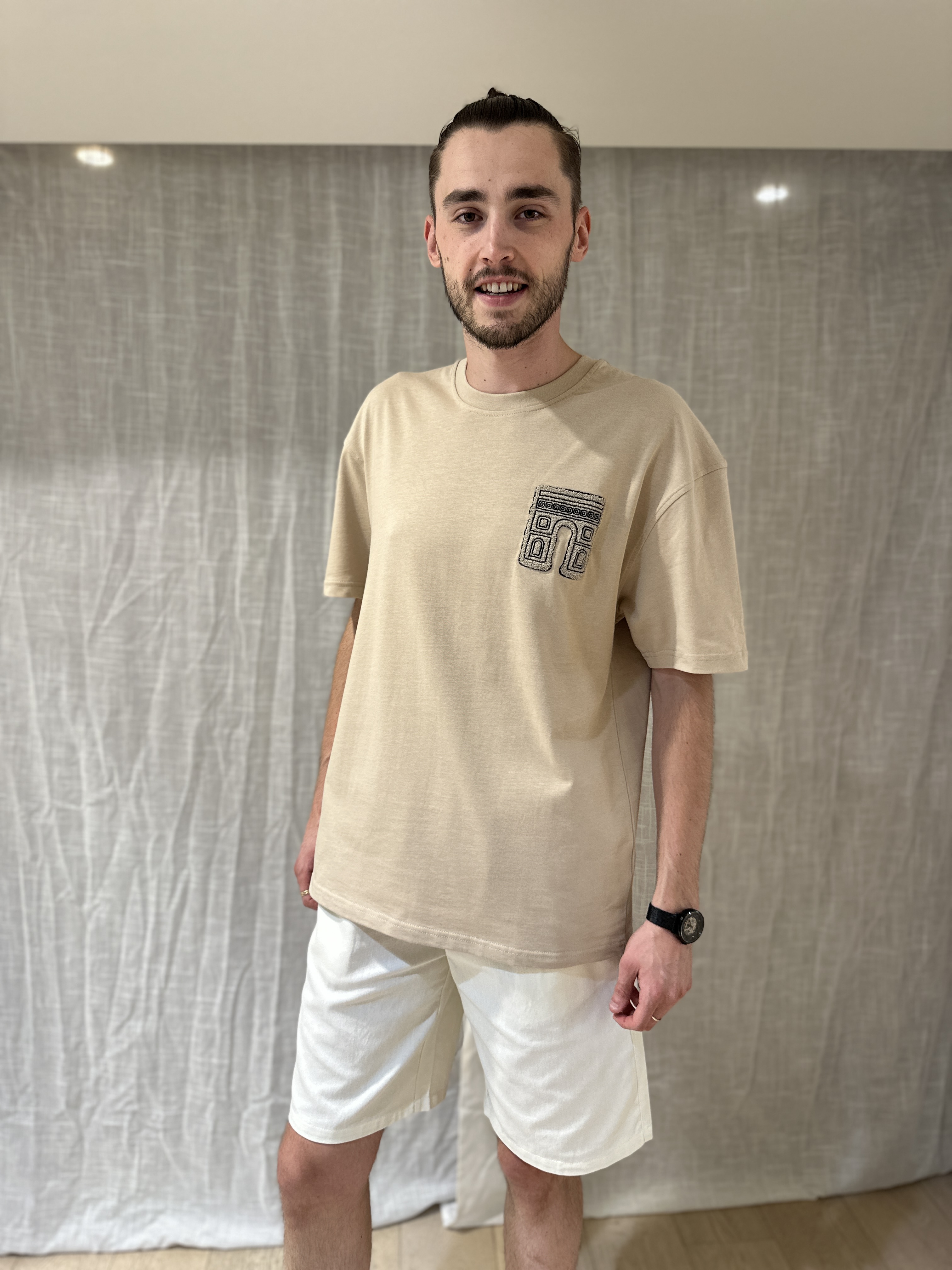 T-shirt I.P. PRIVATE Beige