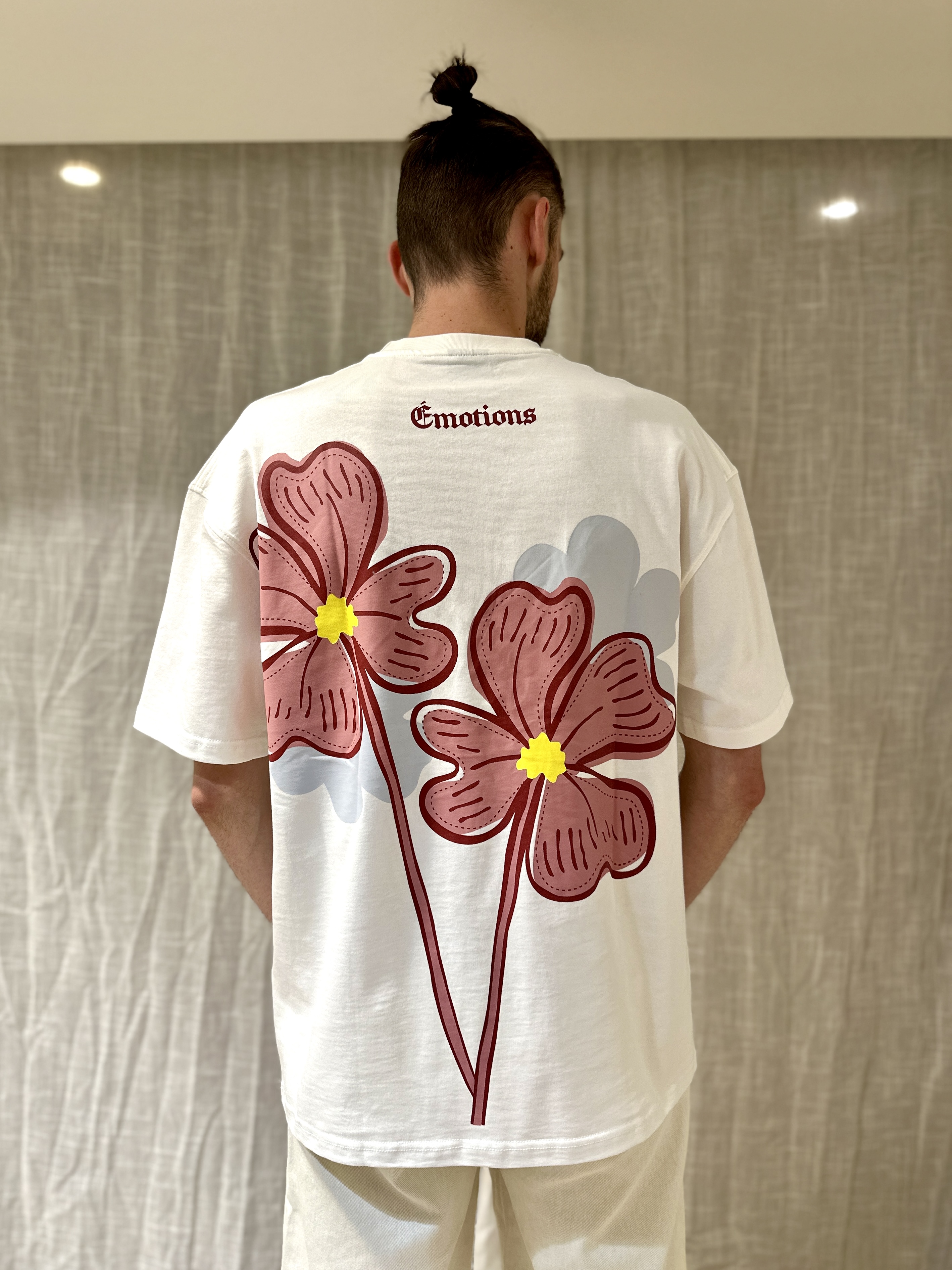 T-shirt EMOTIONS Blanc