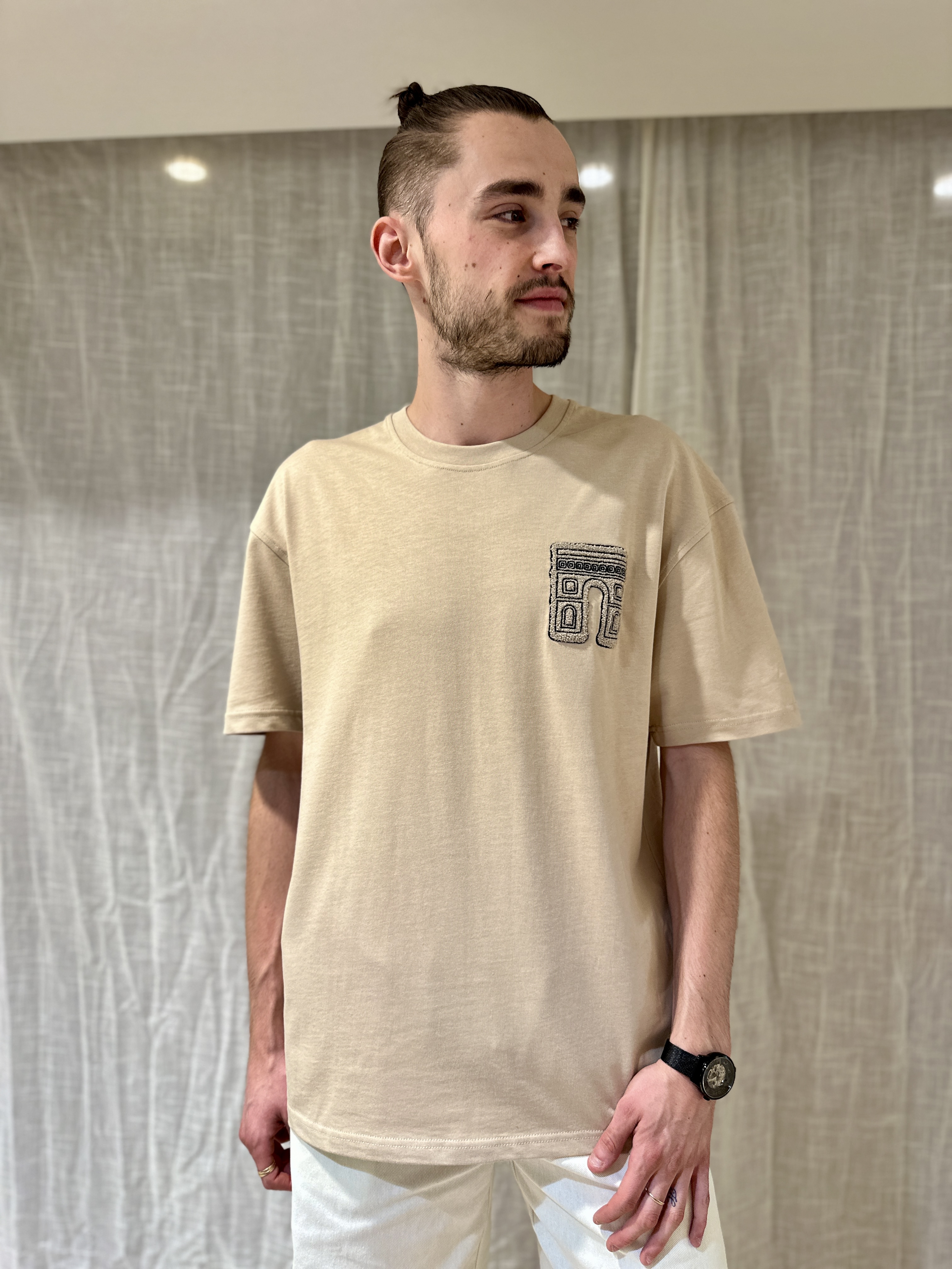 T-shirt I.P. PRIVATE Beige