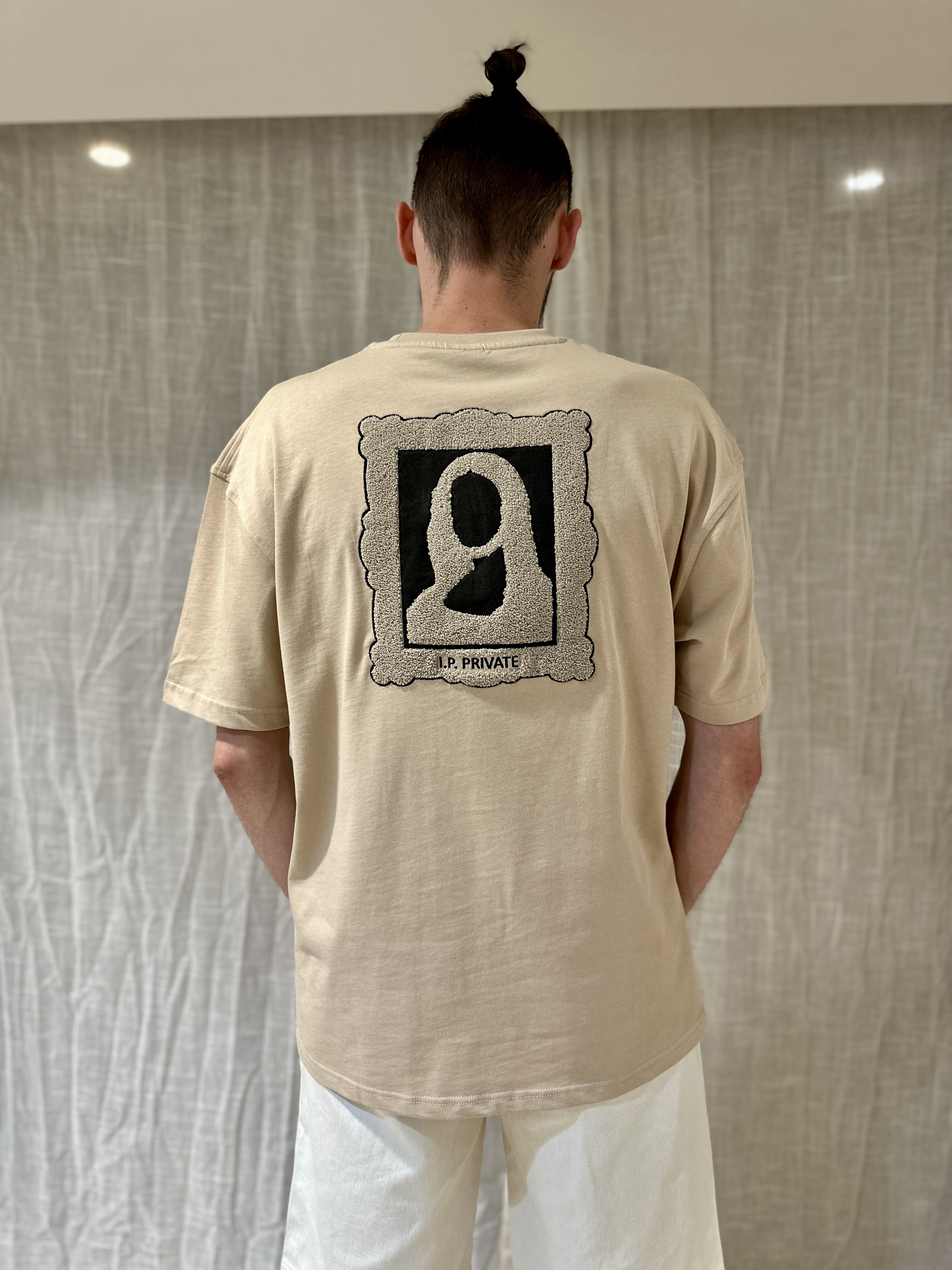 T-shirt I.P. PRIVATE Beige